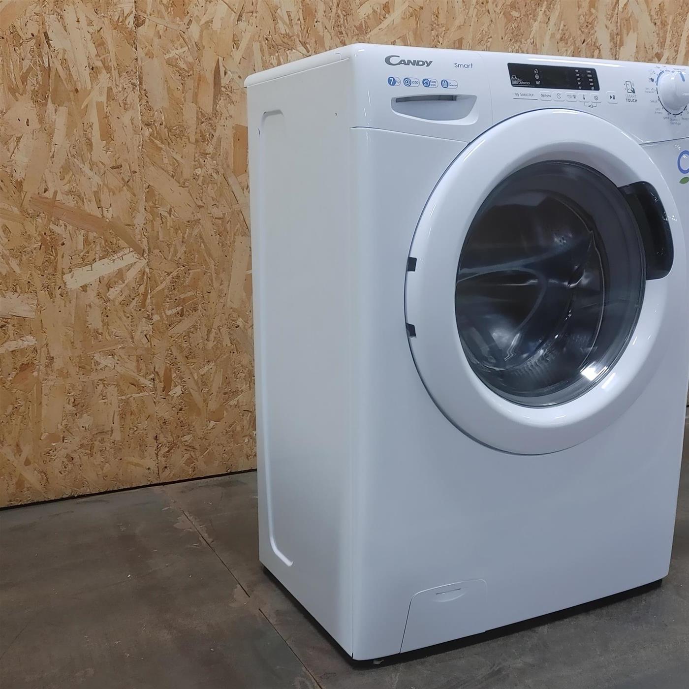 Lavatrice Candy Smart CSS4372DW4/1-11 Carica frontale 7 kg 1300 giri Bianco