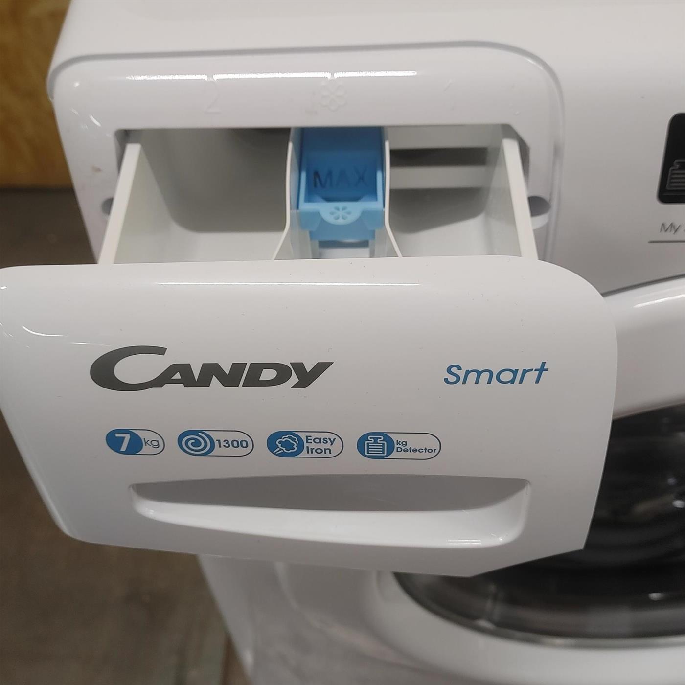Lavatrice Candy Smart CSS4372DW4/1-11 Carica frontale 7 kg 1300 giri Bianco