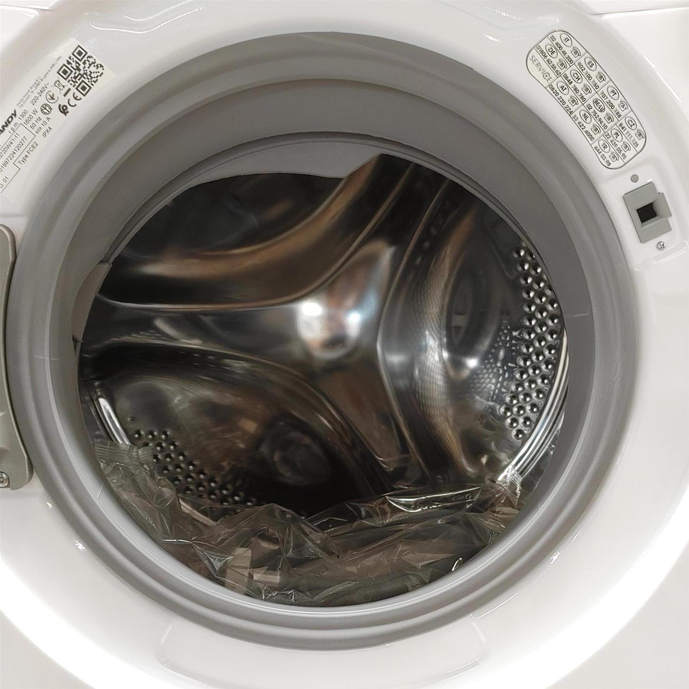 Candy Smart CSS4372DW4/1-11 lavatrice Caricamento frontale 7 kg 1300 Giri/min Bianco