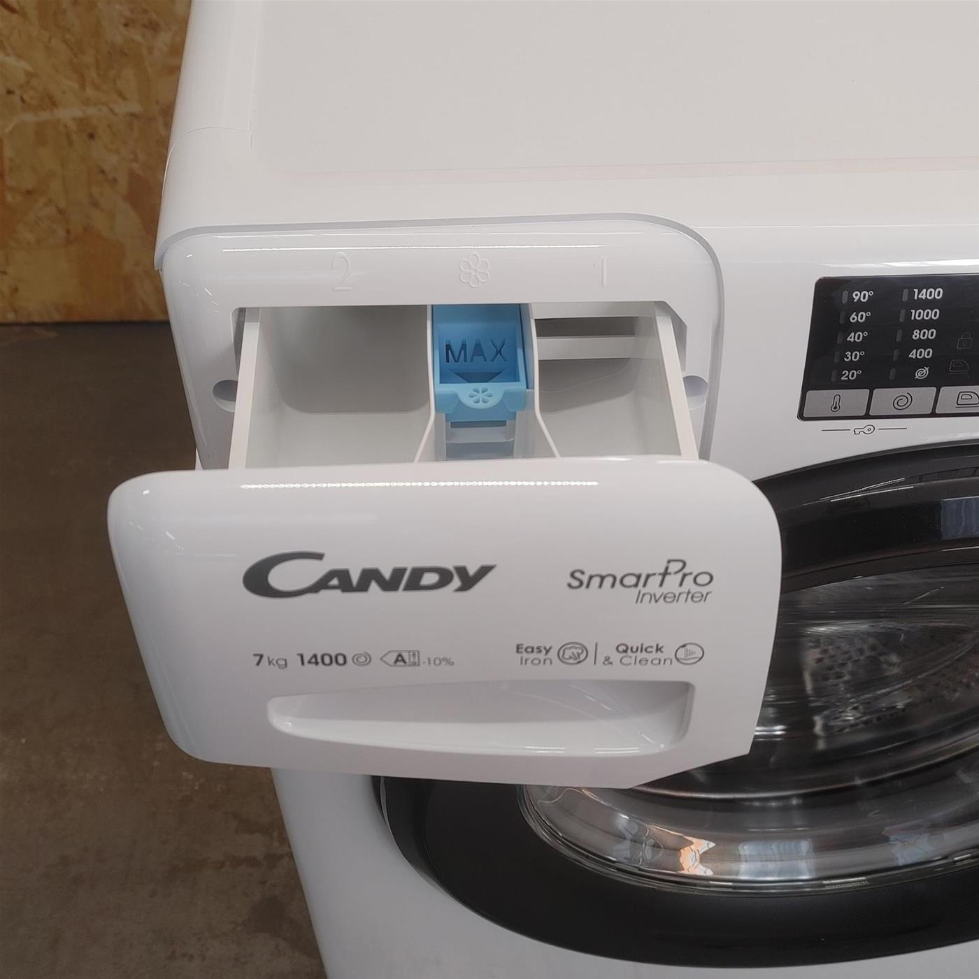 Lavatrice Candy Smart Pro Inverter CO4474TWM6/1-S Carica frontale 7 kg 1400 giri Bianco