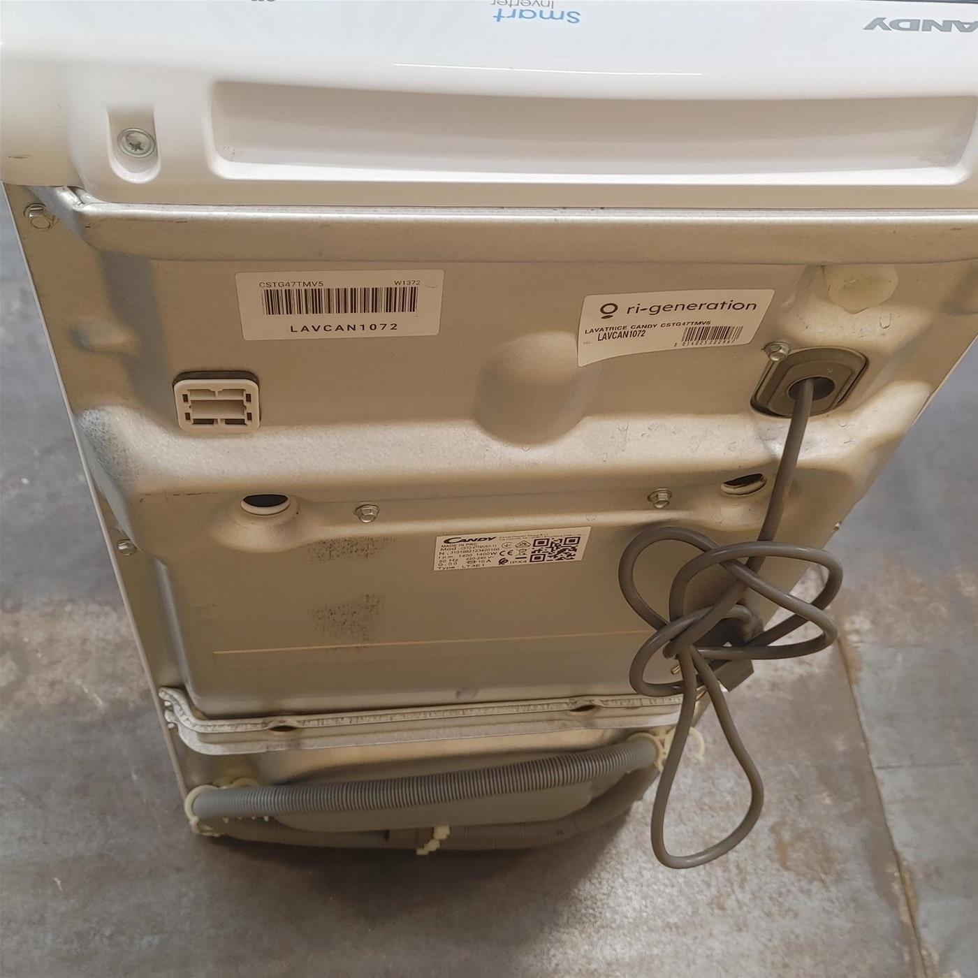 Candy Smart Inverter CSTG 47TMV5/1-11 washing machine Top-load 7 kg 1400 RPM White