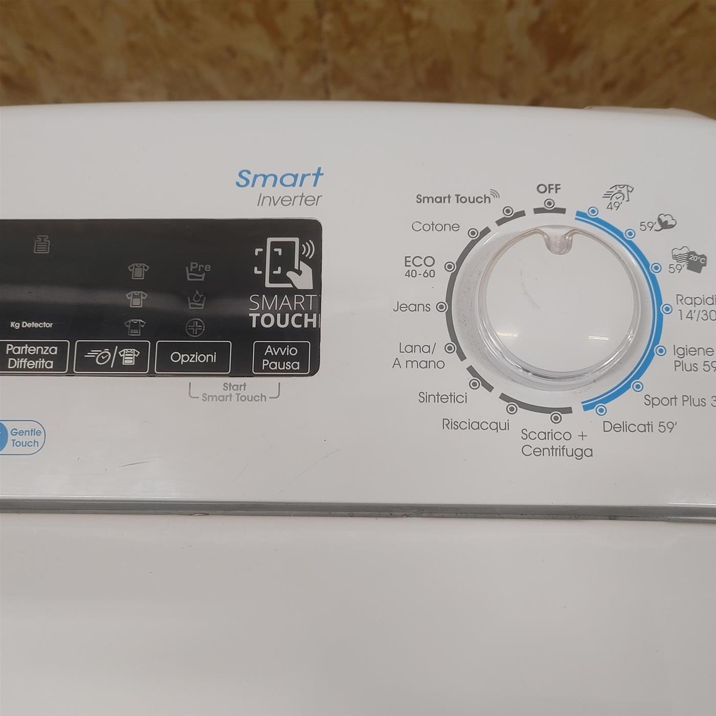 Candy Smart Inverter CSTG 47TMV5/1-11 washing machine Top-load 7 kg 1400 RPM White