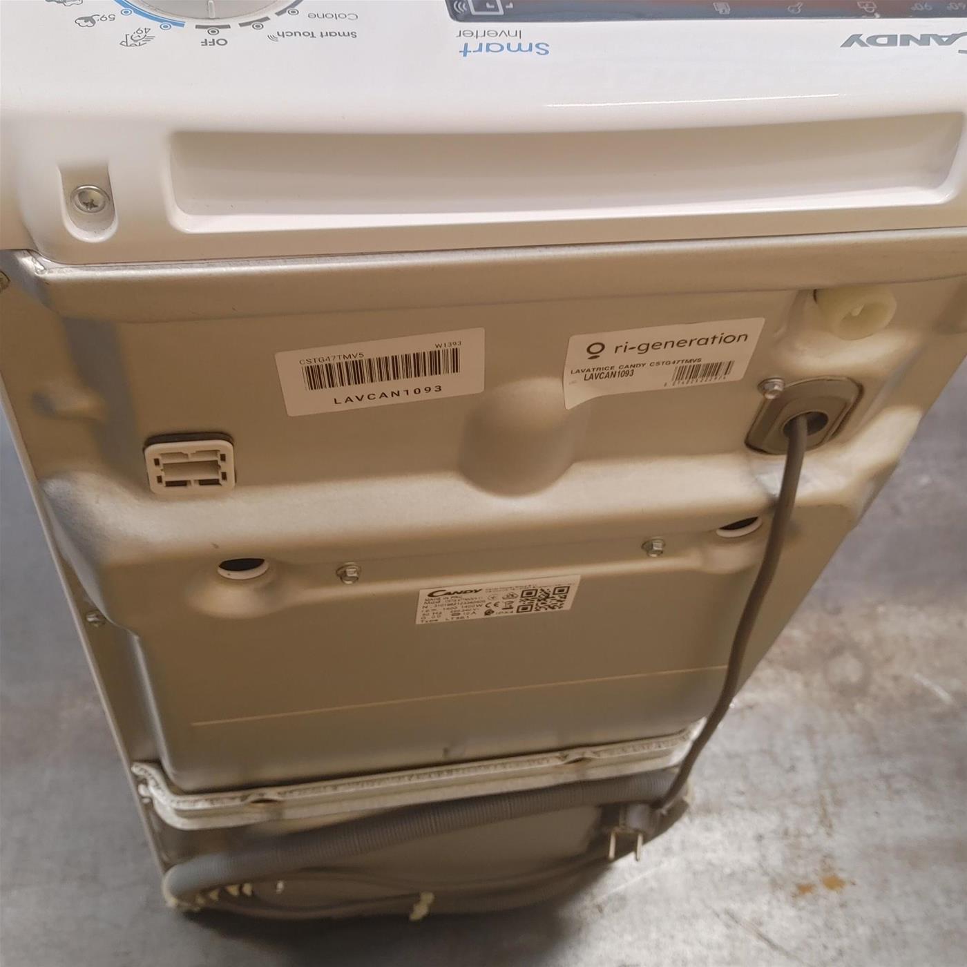 Candy Smart Inverter CSTG 47TMV5/1-11 washing machine Top-load 7 kg 1400 RPM White