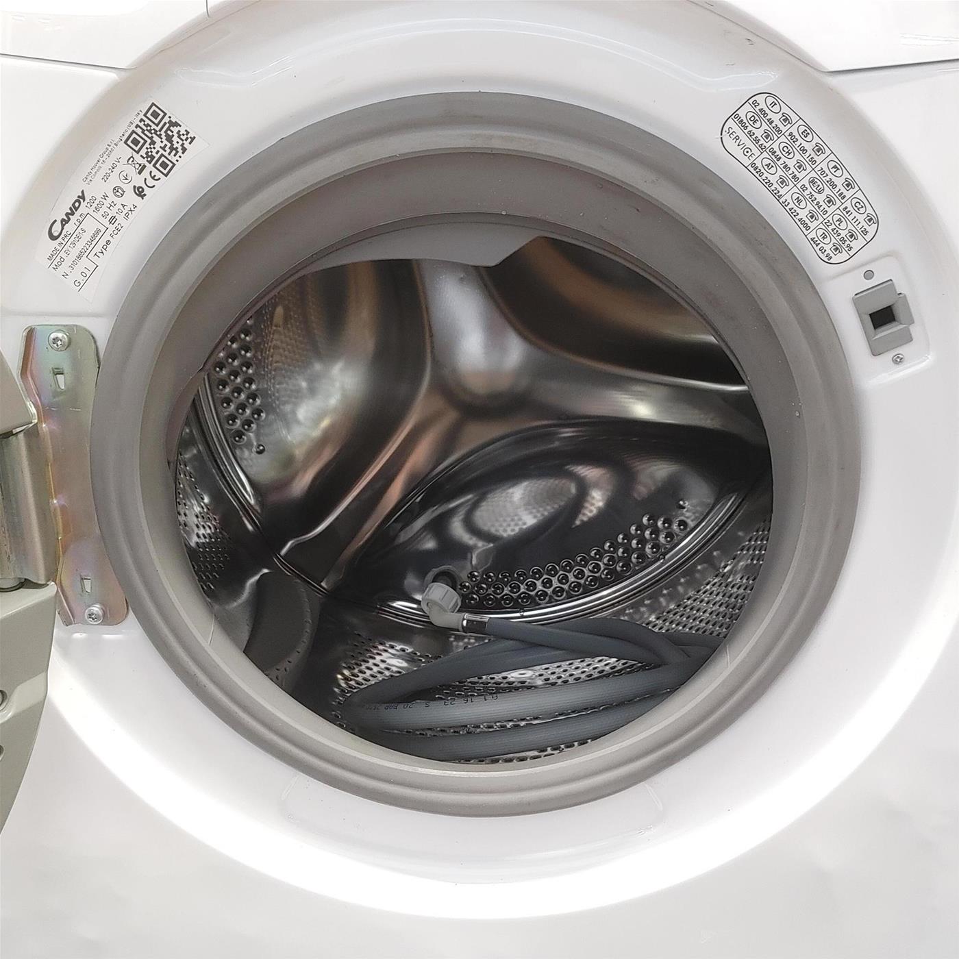 Candy Easy EY 1291DE/1-S lavatrice Caricamento frontale 9 kg 1200 Giri/min Bianco