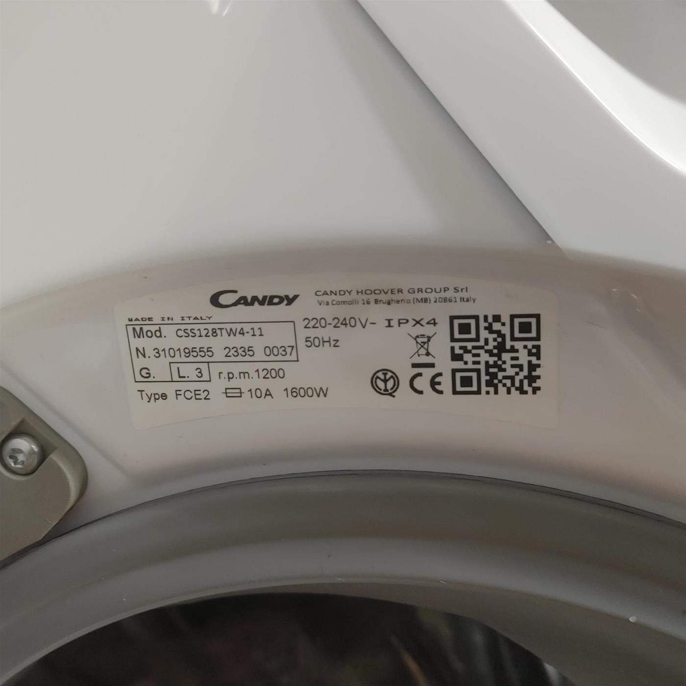 Lavatrice Candy RapidÓ RO 1494DWMT/1-S 9 Kg