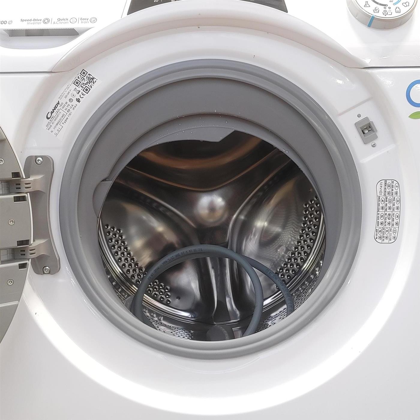 Candy RapidÓ RO 1494DWMT/1-S Lavatrice Caricamento frontale 9 Kg 1400 Giri/min
