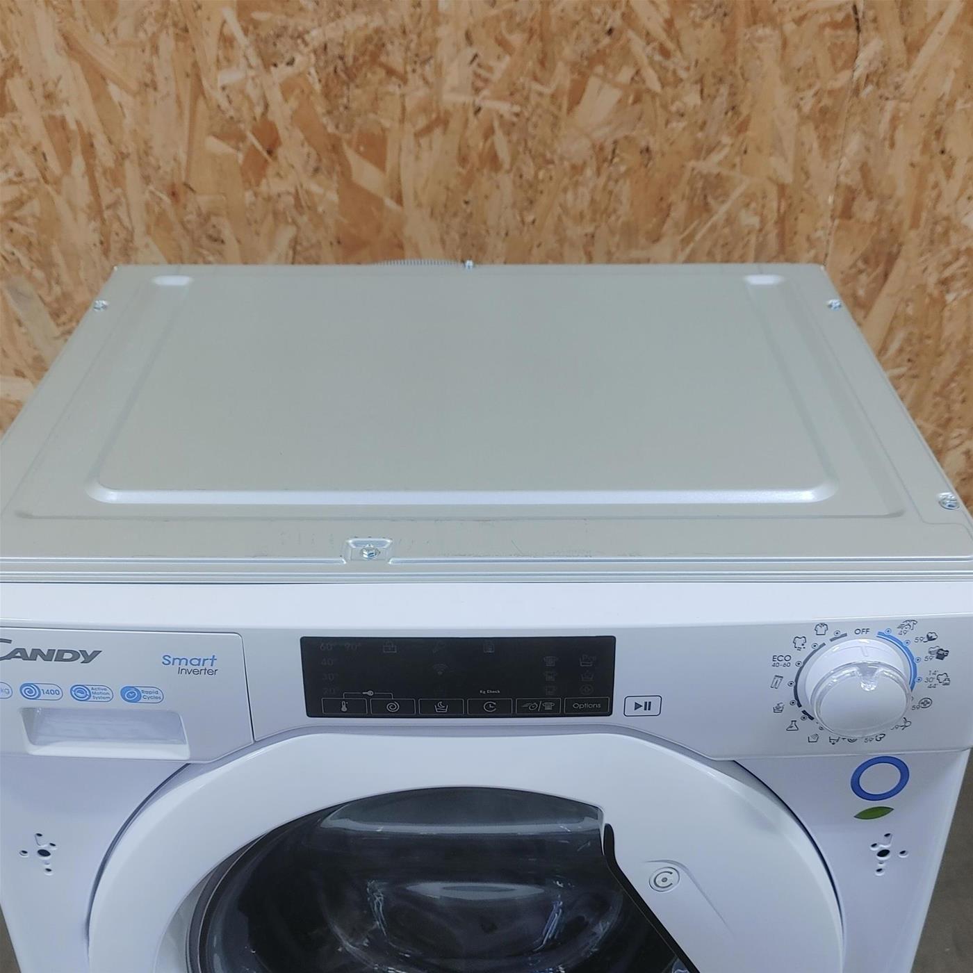 Candy Smart Inverter CBW 48TWME-S lavatrice Caricamento frontale 8 kg 1400 Giri/min A Bianco