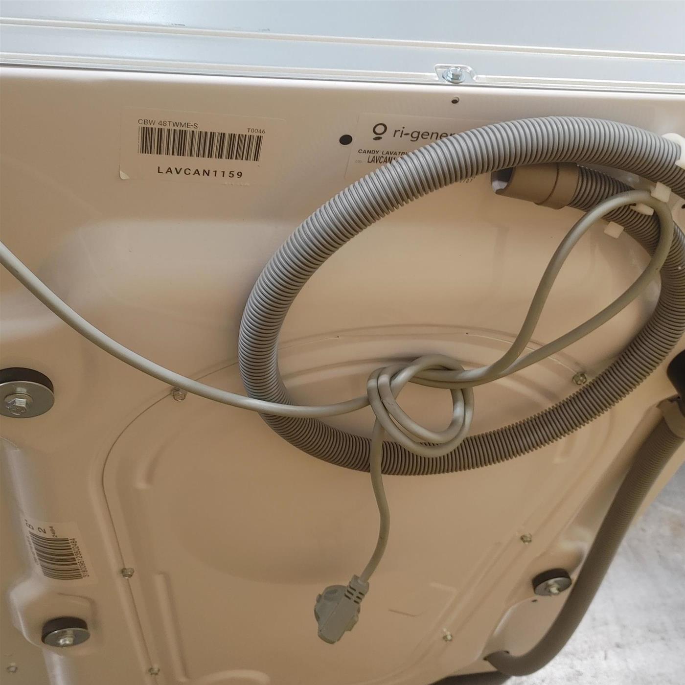 Candy Smart Inverter CBW 48TWME-S lavatrice Caricamento frontale 8 kg 1400 Giri/min A Bianco