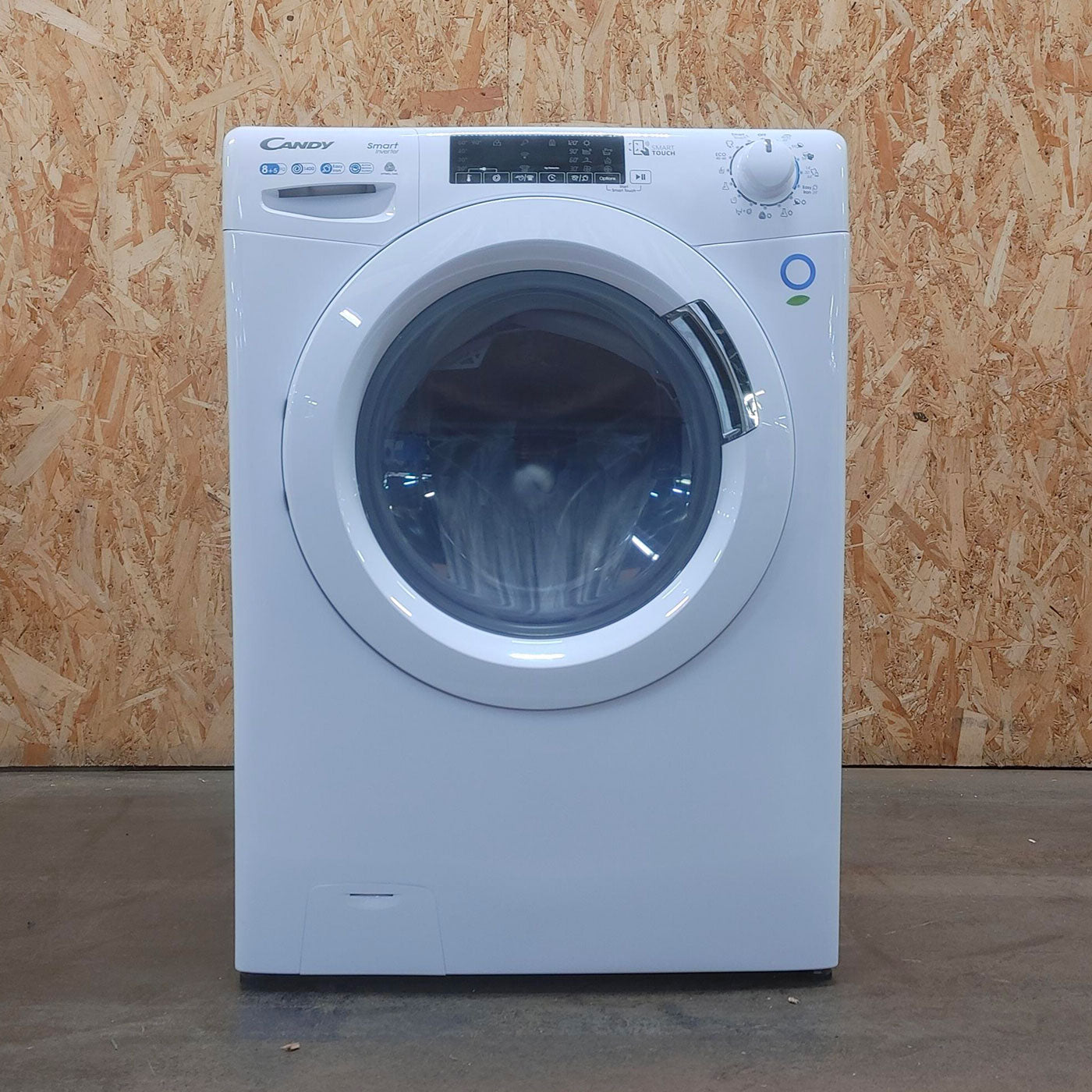 Candy Smart Inverter CSWS 485TWME/1-S lavasciuga Libera installazione Caricamento frontale Bianco D