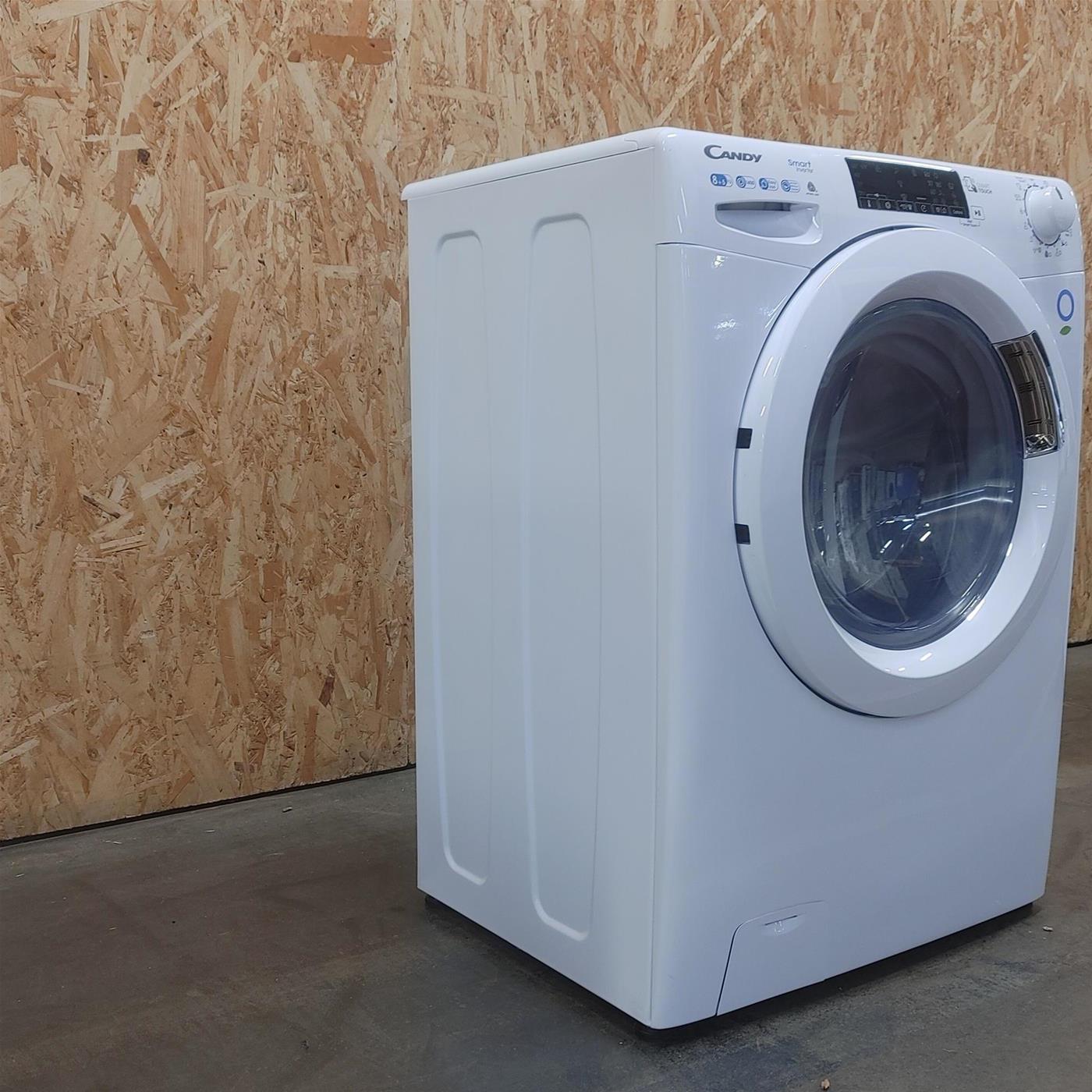 Candy Smart Inverter CSWS 485TWME/1-S lavasciuga Libera installazione Caricamento frontale Bianco D