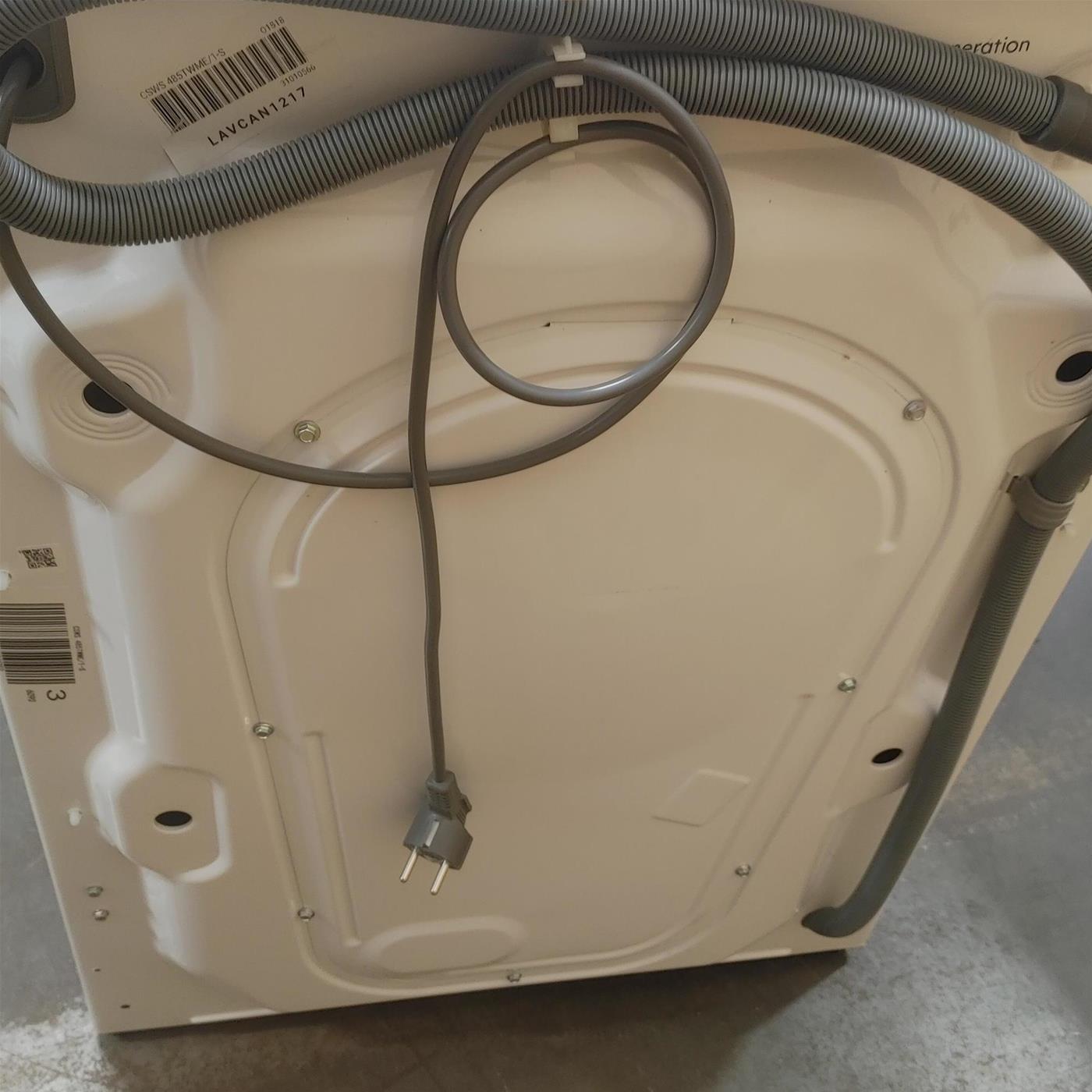 Candy Smart Inverter CSWS 485TWME/1-S lavasciuga Libera installazione Caricamento frontale Bianco D