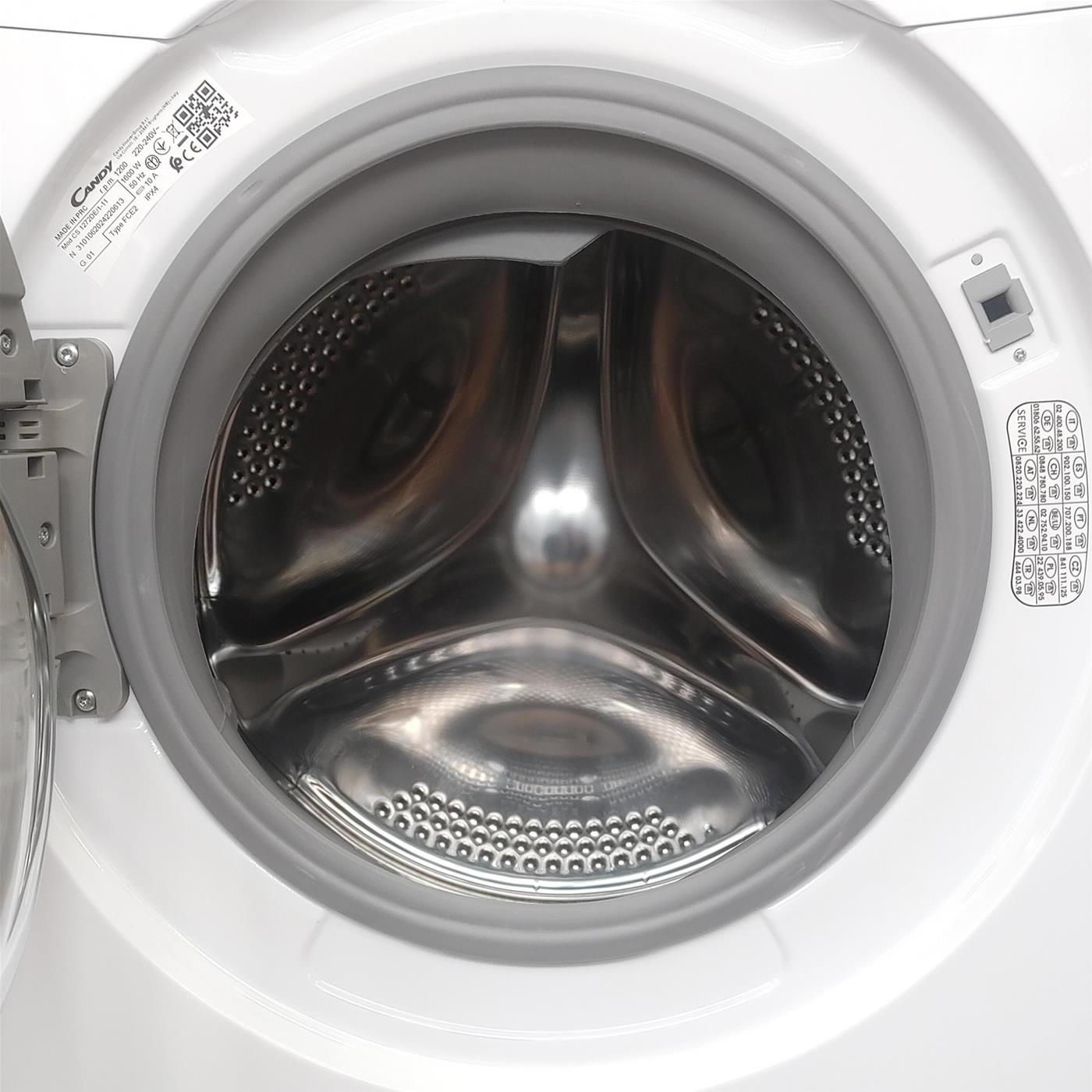 Candy CS1272DE/1-11 lavatrice Caricamento frontale 7 kg 1200 Giri/min Bianco