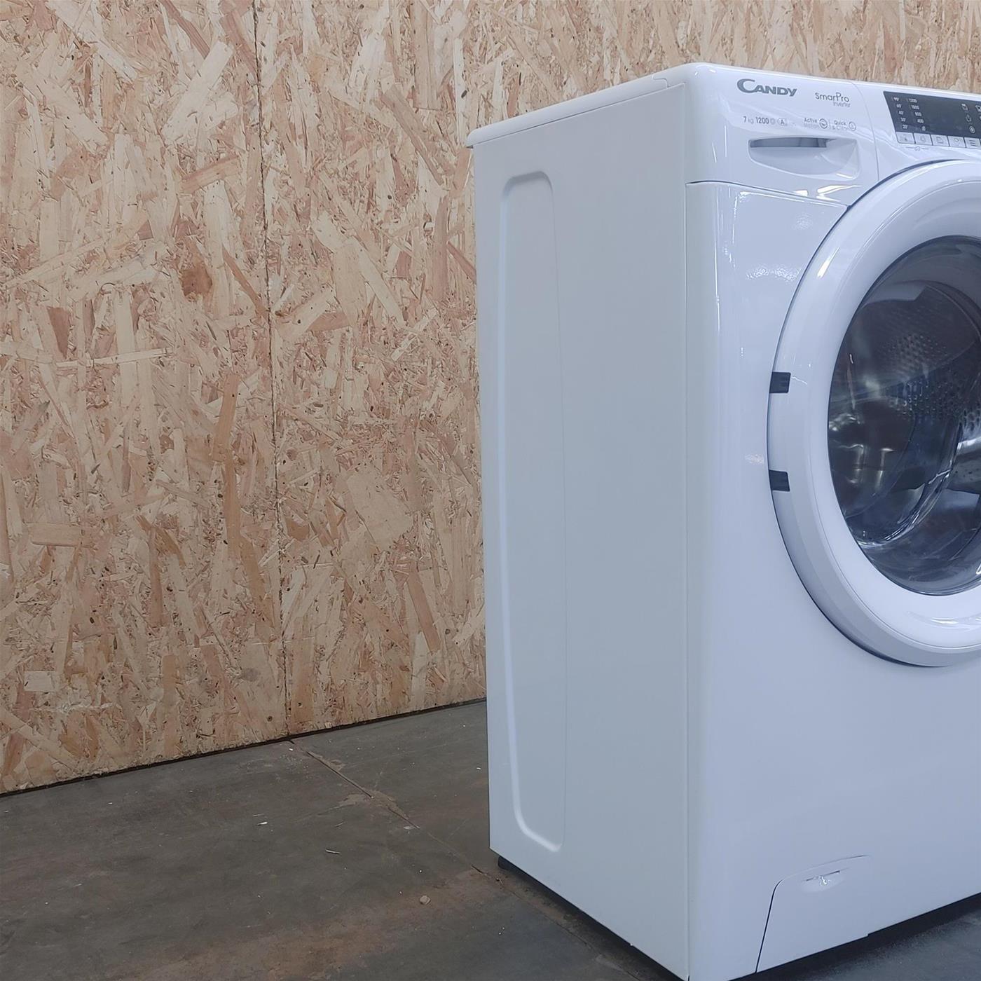 Candy Smart Pro Inverter , Lavatrice Slim 7kg, Classe A-10%, 1200 giri, Bianco, CO4 274TWM6/1-S