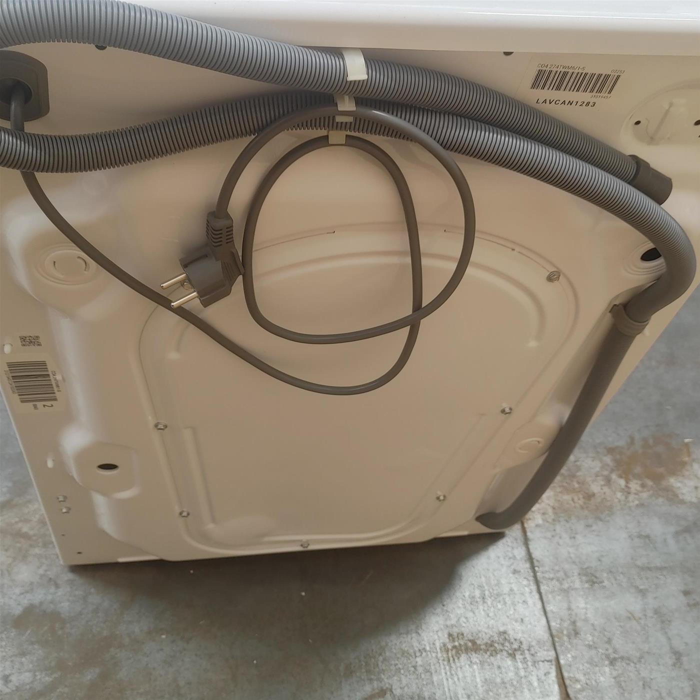 Candy Smart Pro Inverter , Lavatrice Slim 7kg, Classe A-10%, 1200 giri, Bianco, CO4 274TWM6/1-S