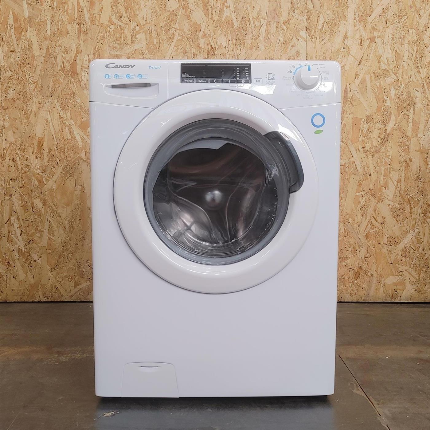 Lavatrice Candy Smart CSS128TW4-11 Caricamento frontale 8 kg 1200 Giri/min Bianco