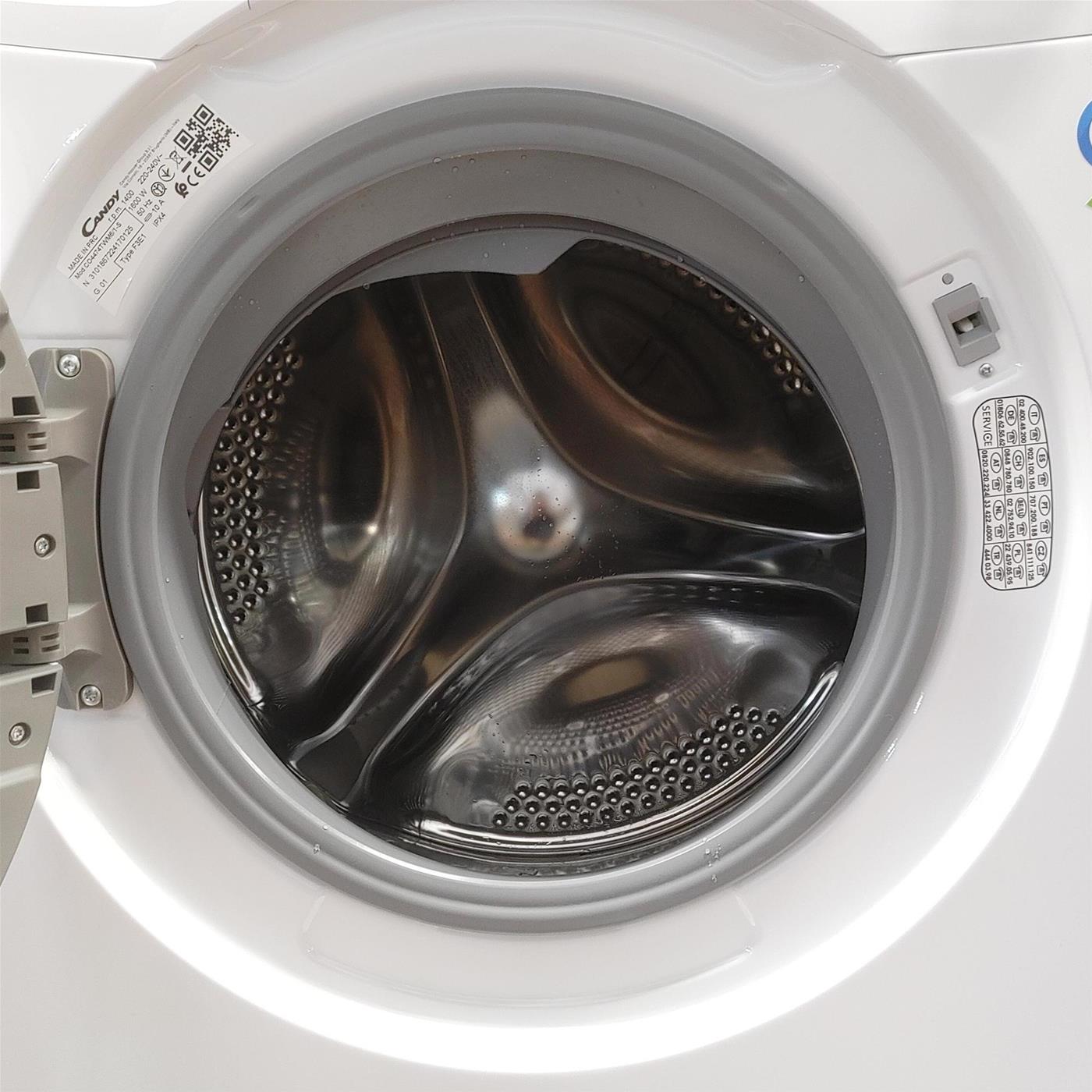 Lavatrice Candy Smart Pro Inverter CO4474TWM6/1-S Carica frontale 7 kg 1400 giri Bianco
