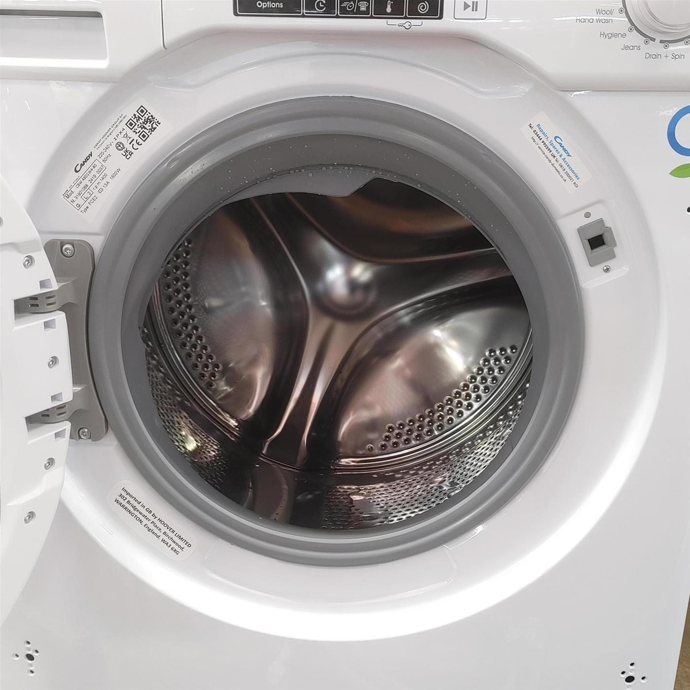 Lavatrice Candy Smart CBW 49D1W4-80 Carica frontale 9 kg 1400 giri Bianco