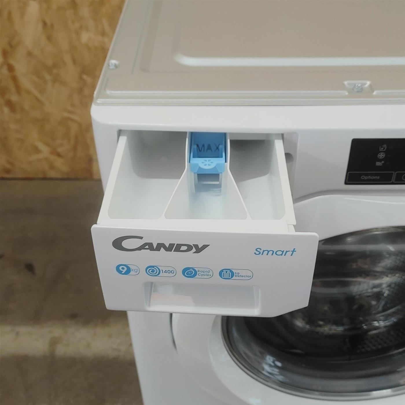 Lavatrice Candy Smart CBW 49D1W4-80 Carica frontale 9 kg 1400 giri Bianco