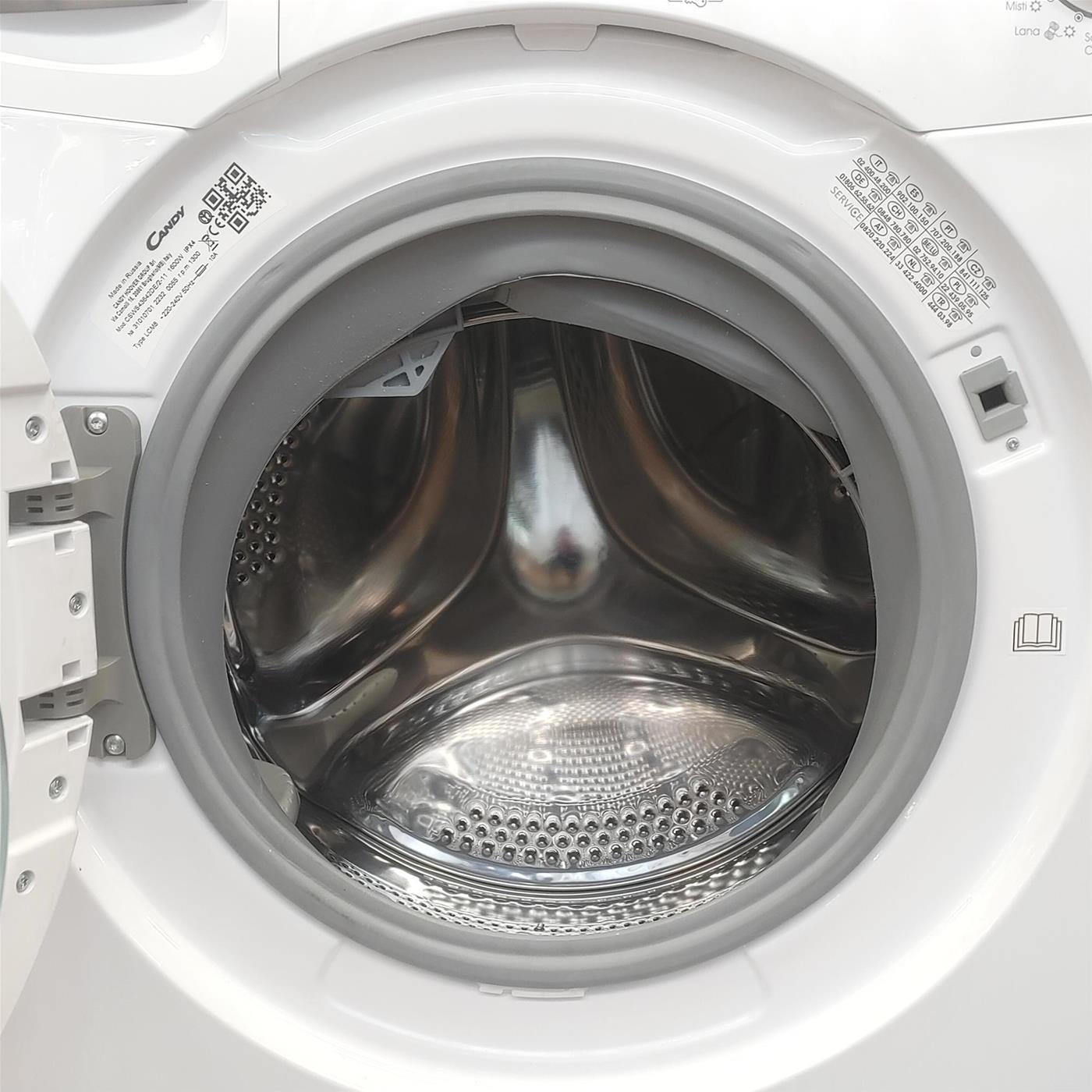 Lavasciuga Candy Smart CSWS43642DE/2-11 Libera Installazione 6/4 Kg F