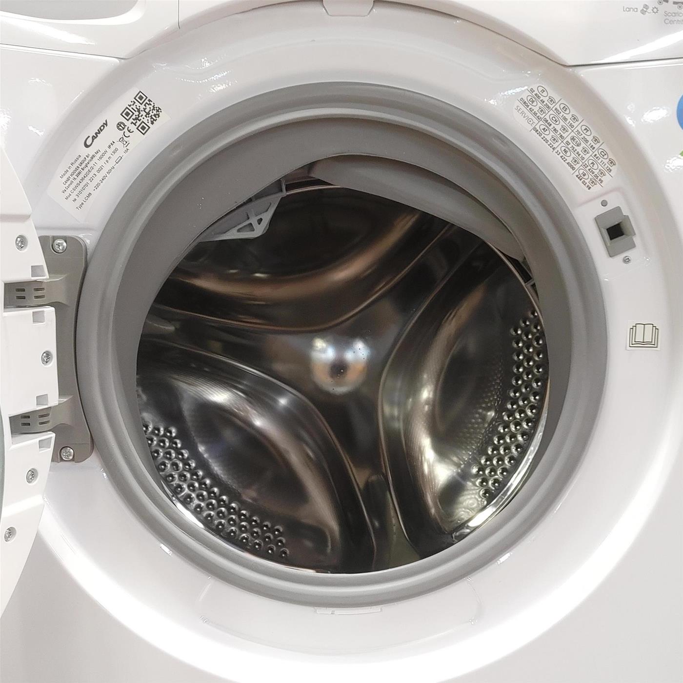 Lavasciuga Candy Smart CSWS43642DE/2-11 Libera Installazione 6/4 Kg F