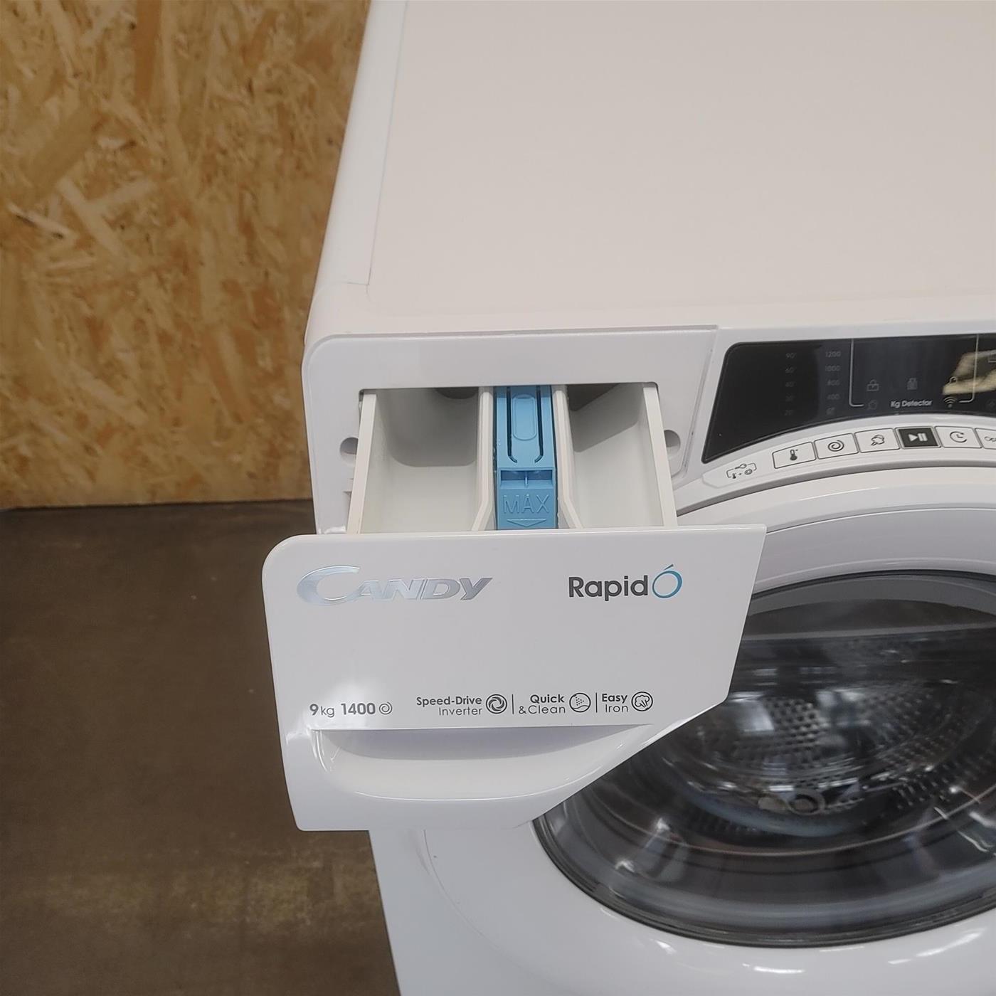 Candy RapidÓ RO 1494DWMT/1-S Lavatrice Caricamento frontale 9 Kg 1400 Giri/min