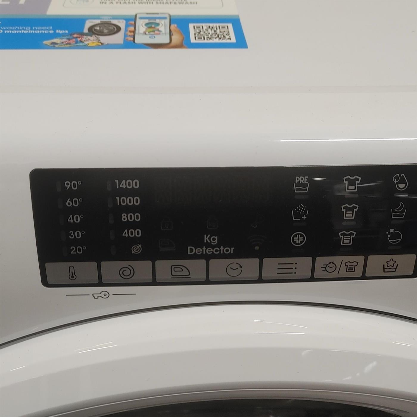 Candy Smart Pro Inverter CSO 496TWM6/1-S lavatrice Caricamento frontale 9 kg 1400 Giri/min Bianco