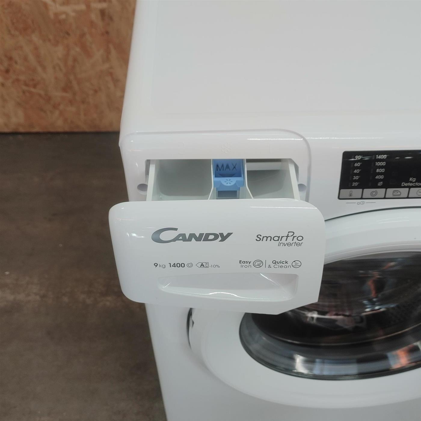 Candy Smart Pro Inverter CSO 496TWM6/1-S lavatrice Caricamento frontale 9 kg 1400 Giri/min Bianco