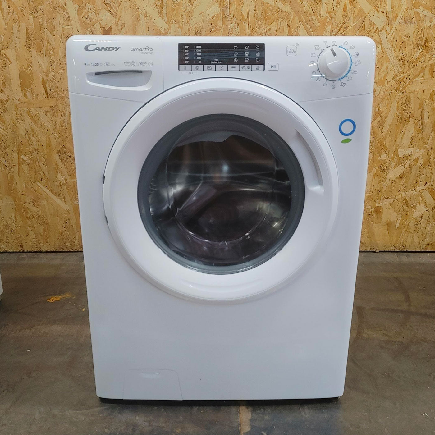 Candy Smart Pro Inverter CSO 496TWM6/1-S lavatrice Caricamento frontale 9 kg 1400 Giri/min Bianco