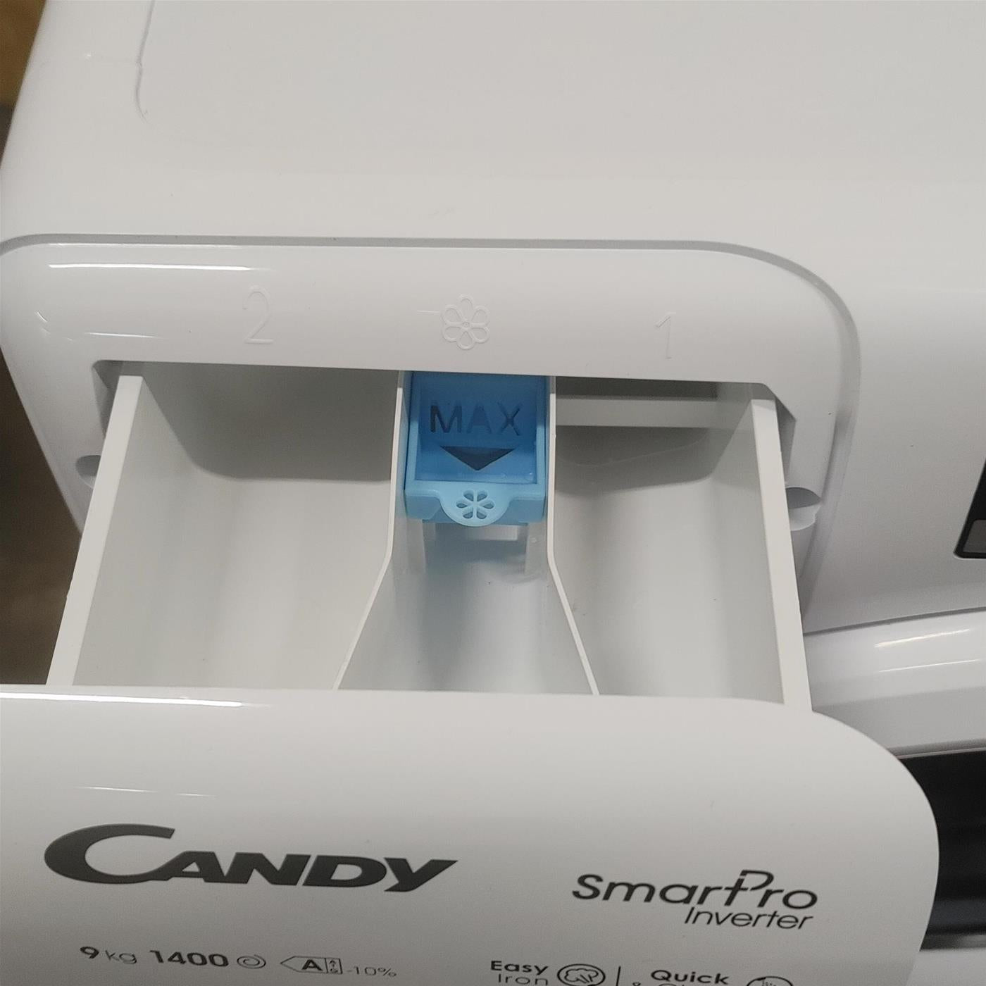 Candy Smart Pro Inverter CSO 496TWM6/1-S lavatrice Caricamento frontale 9 kg 1400 Giri/min Bianco