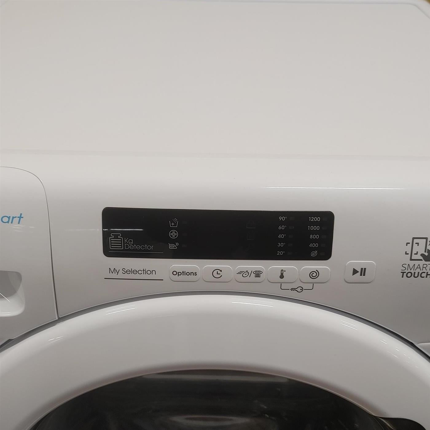 Candy Smart CS1282DE-11 lavatrice Caricamento frontale 8 kg 1200 Giri/min D Bianco