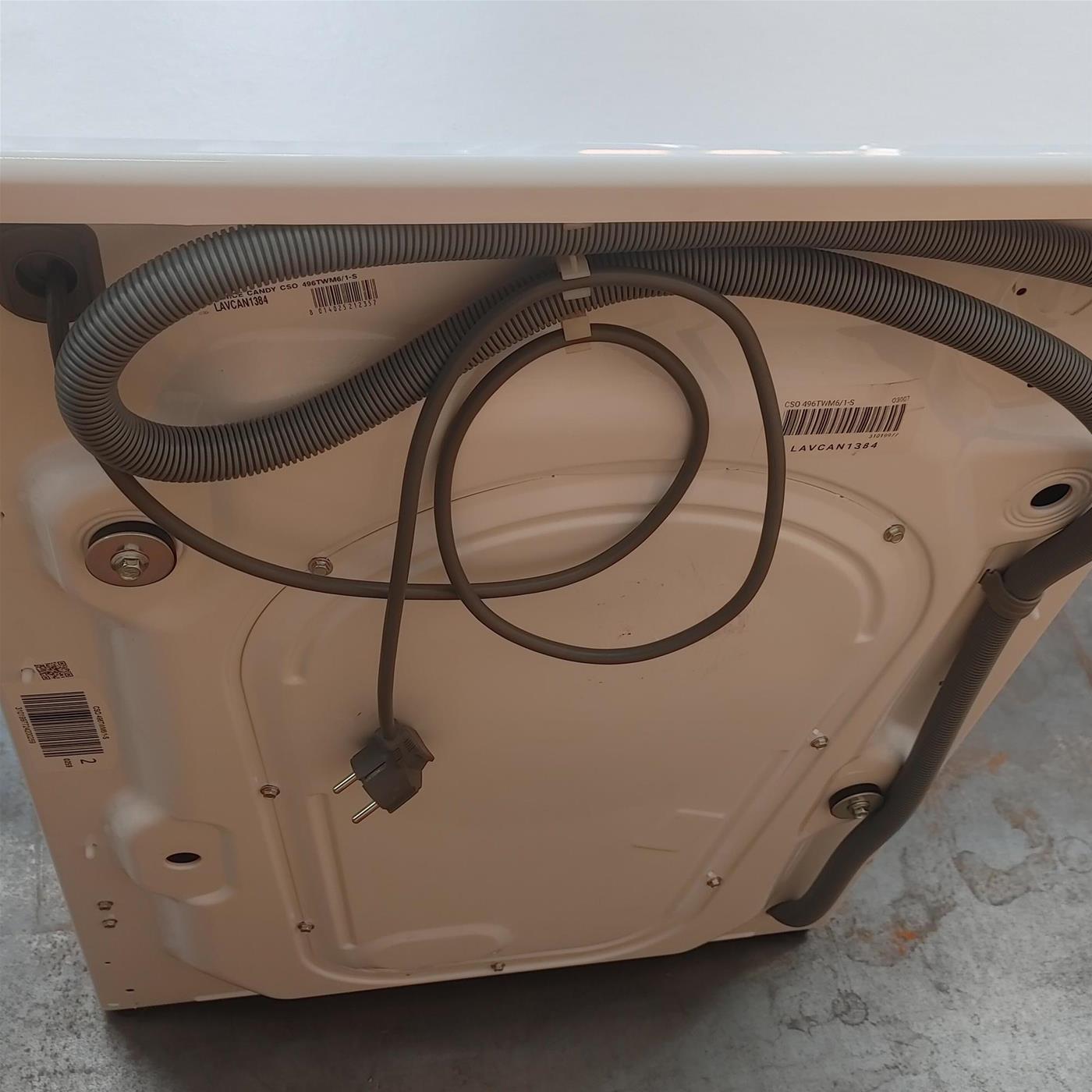 Candy Smart Pro Inverter CSO 496TWM6/1-S lavatrice Caricamento frontale 9 kg 1400 Giri/min Bianco