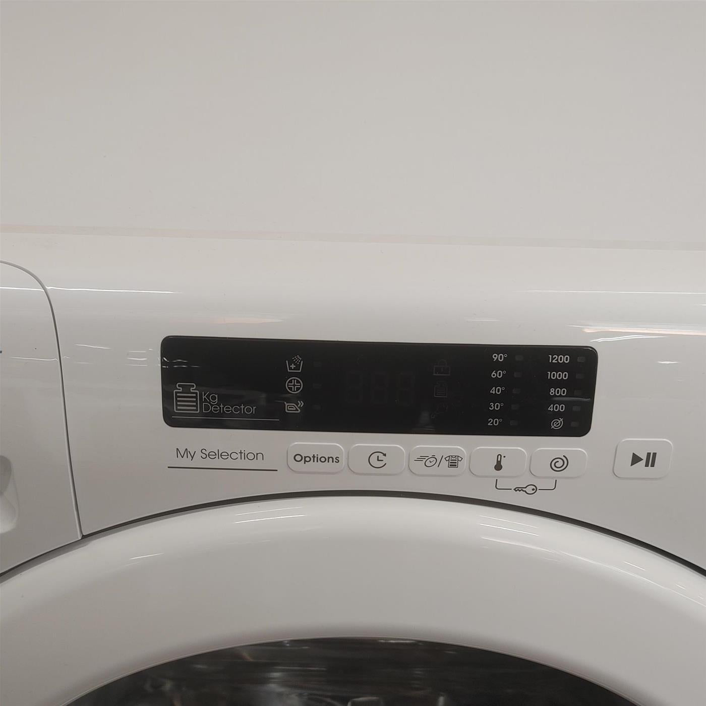 Lavatrice Candy Smart CS4 1272DE/1-S Carica frontale 7 kg 1200 giri Bianco