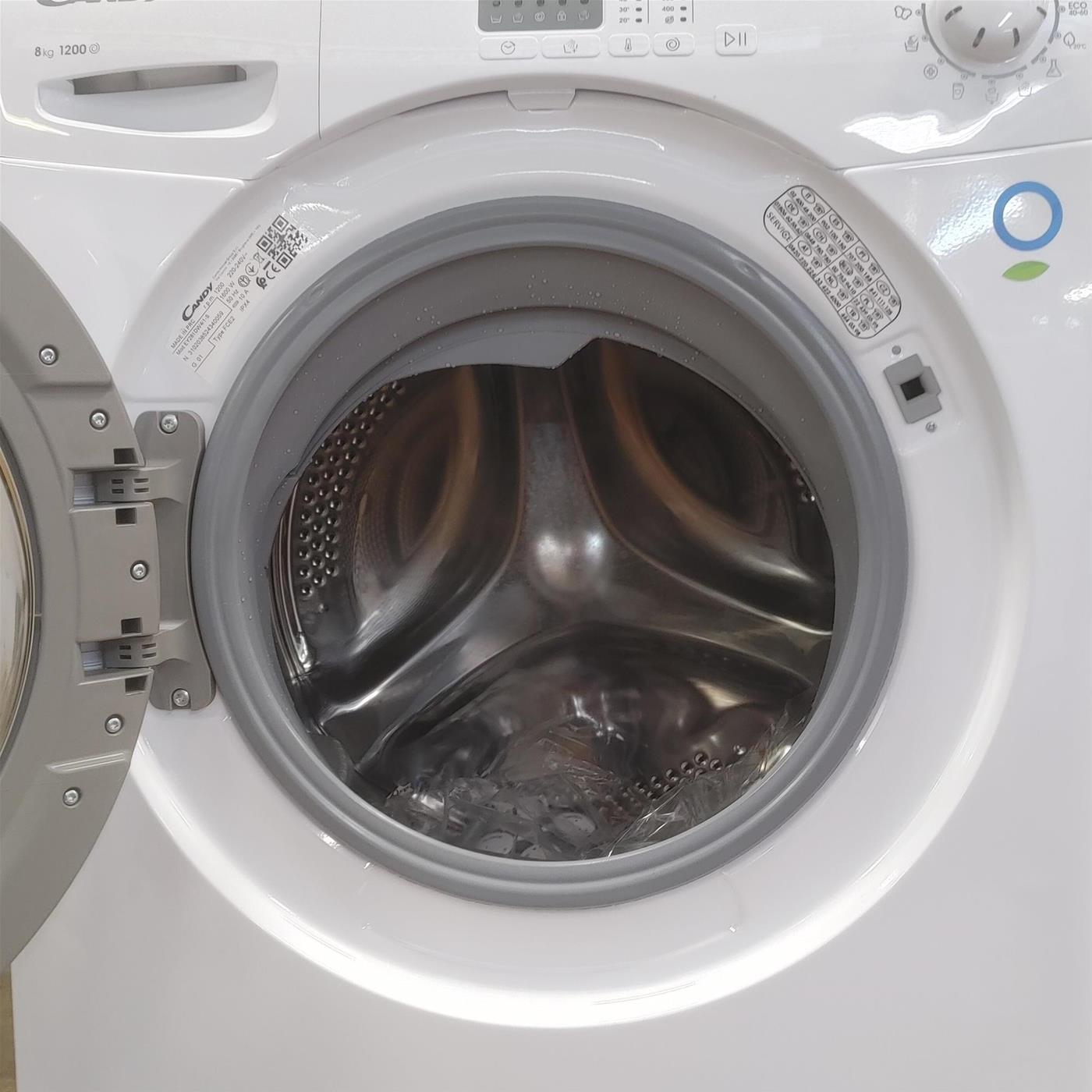 Lavatrice Candy EY281DW4/1-S Carica frontale 8 kg 1200 giri Bianco