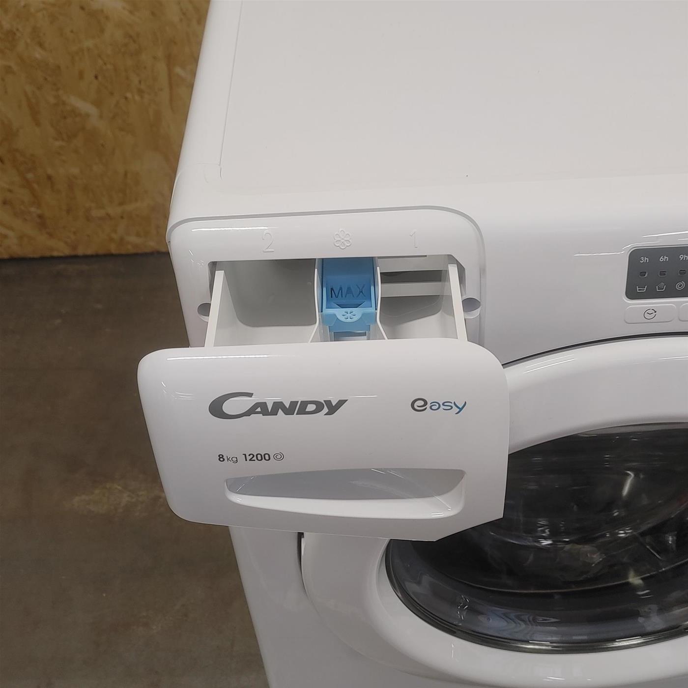 Lavatrice Candy EY281DW4/1-S Carica frontale 8 kg 1200 giri Bianco