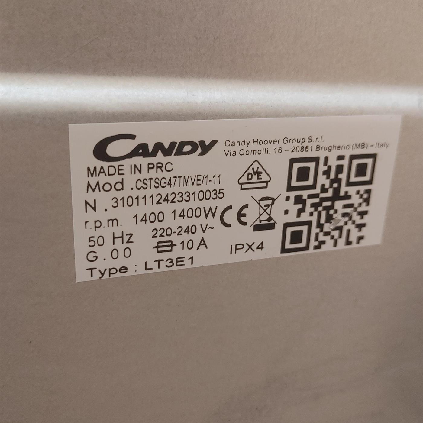 Lavatrice Candy Smart Inverter CSTSG47TMVE/1-11 7 Kg