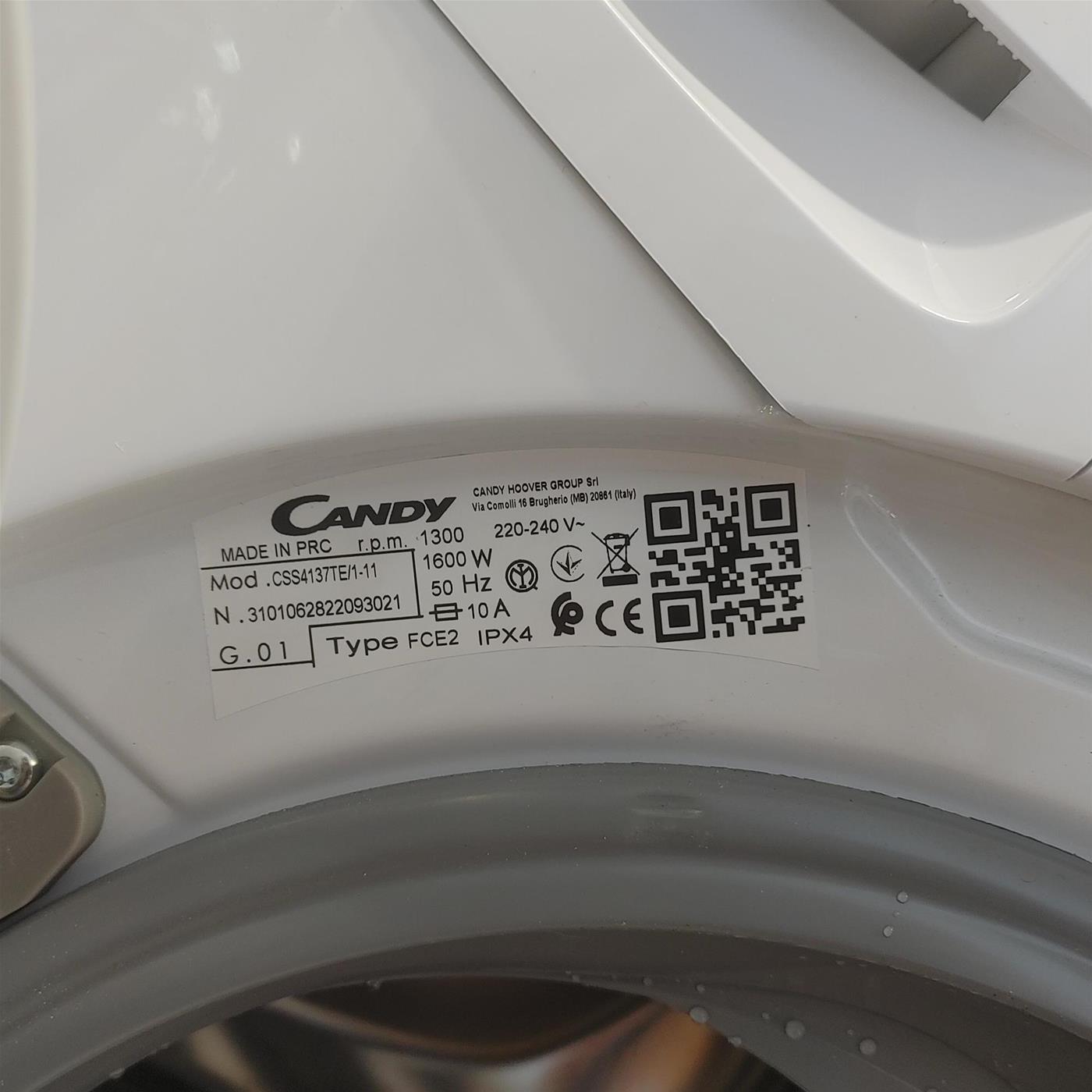 Lavatrice Candy Smart CSS4137TE/1-11 7 Kg