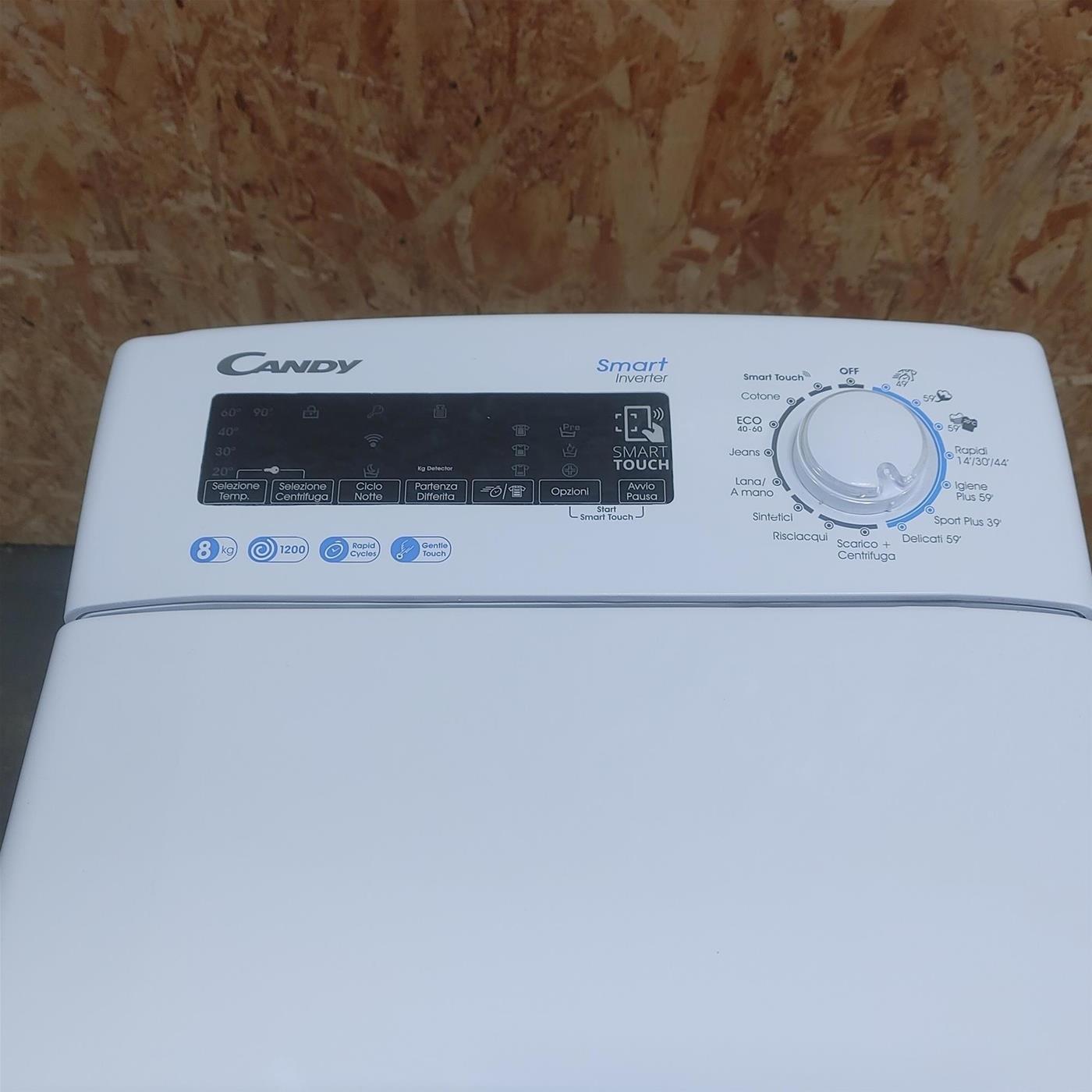 Lavatrice Candy Smart inverter CSTG287MV5/1-11	 8 Kg