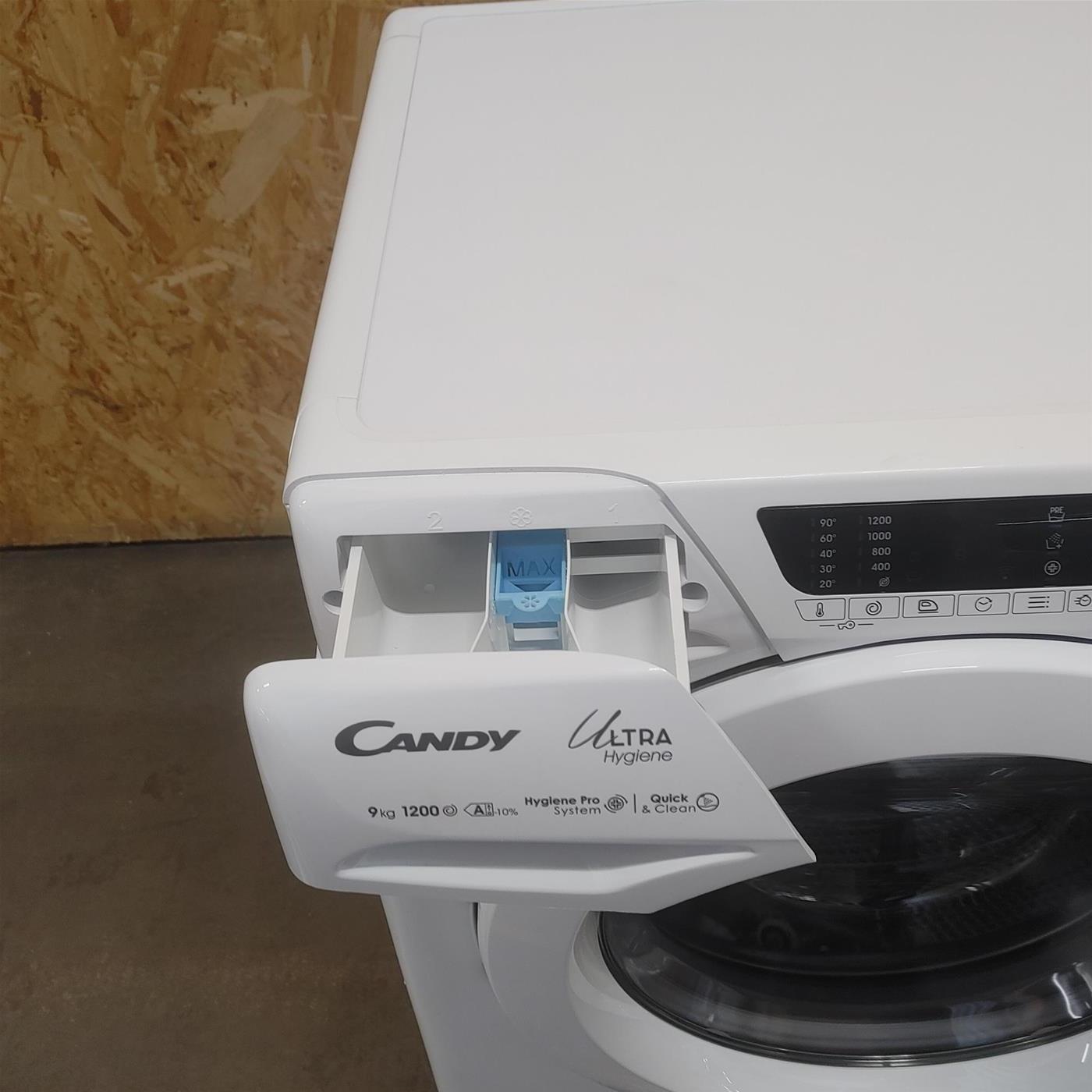 Lavatrice Candy Ultra Hygiene HE 1294TWM6/1-S Classe A 9 Kg