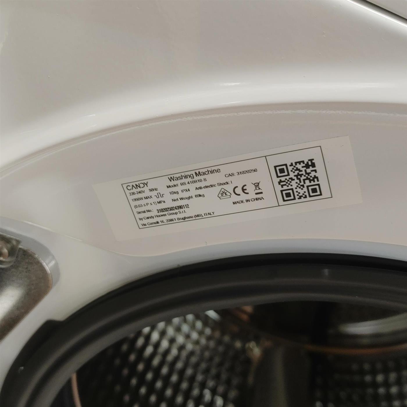 Lavatrice Candy BS 410B10-S 10 Kg