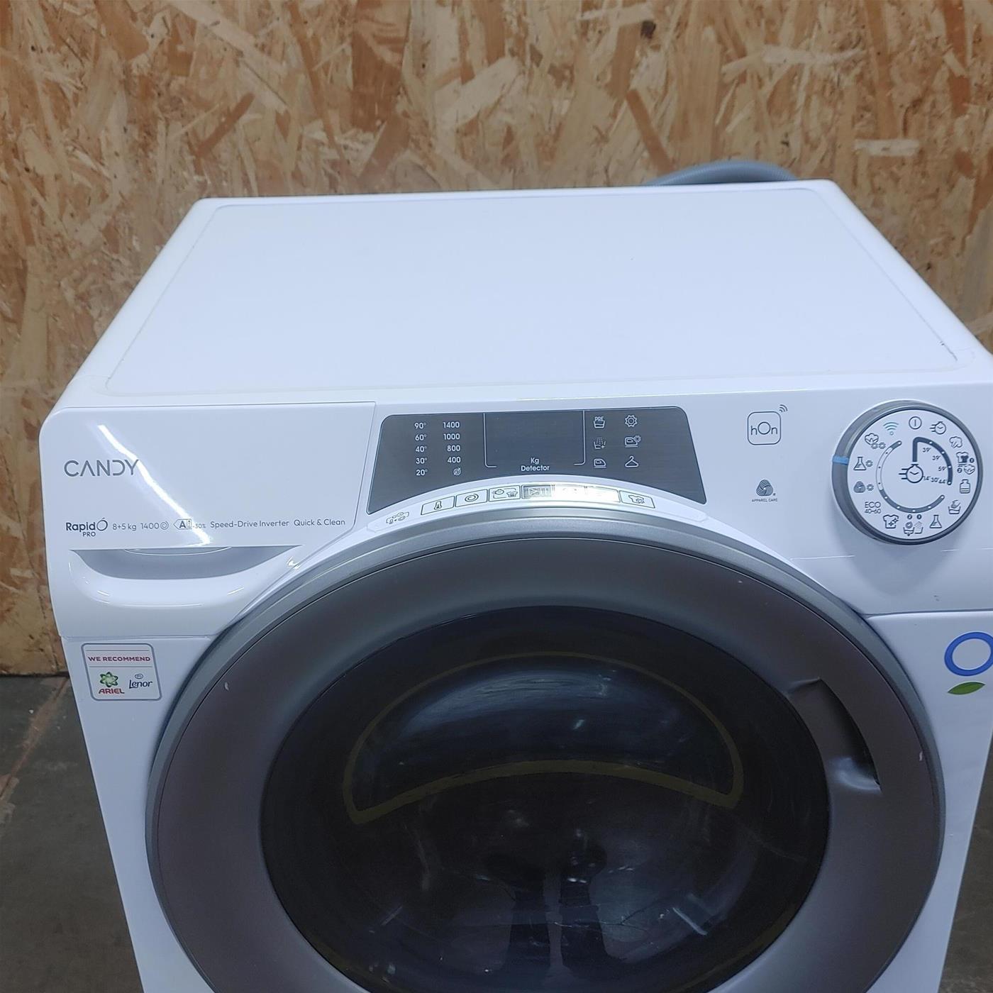 Lavasciuga Candy RapidÓ PRO RPW4856BWMR9/1-S 8/5 Kg