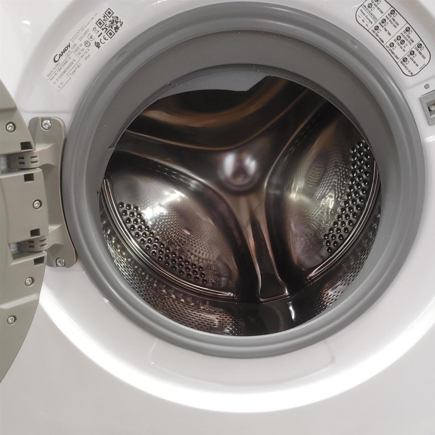 Lavatrice Candy Ultra Hygiene HE 1294TWM6/1-S Classe A 9 Kg