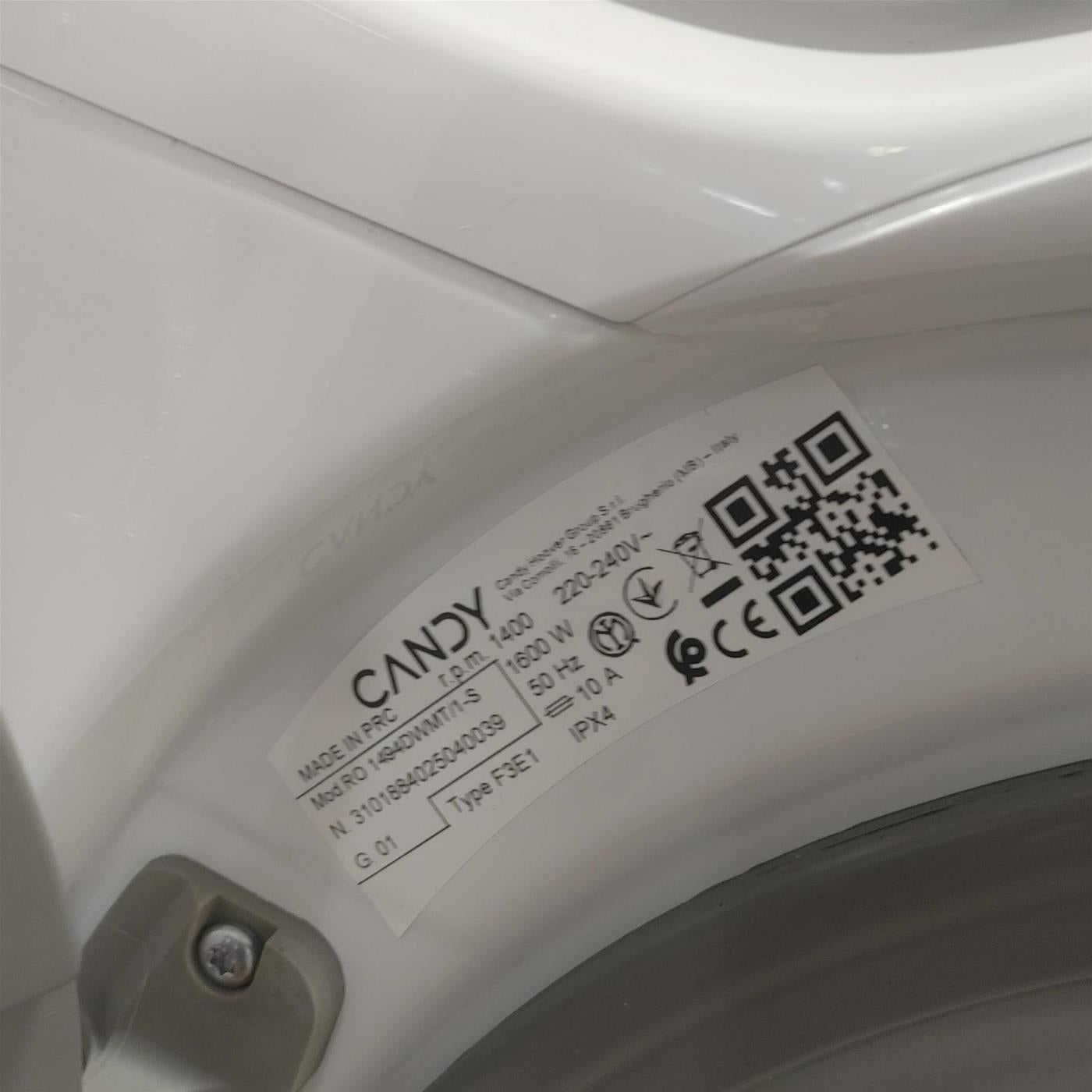 Lavatrice Candy RapidÓ RO 1494DWMT/1-S Classe A 9 Kg