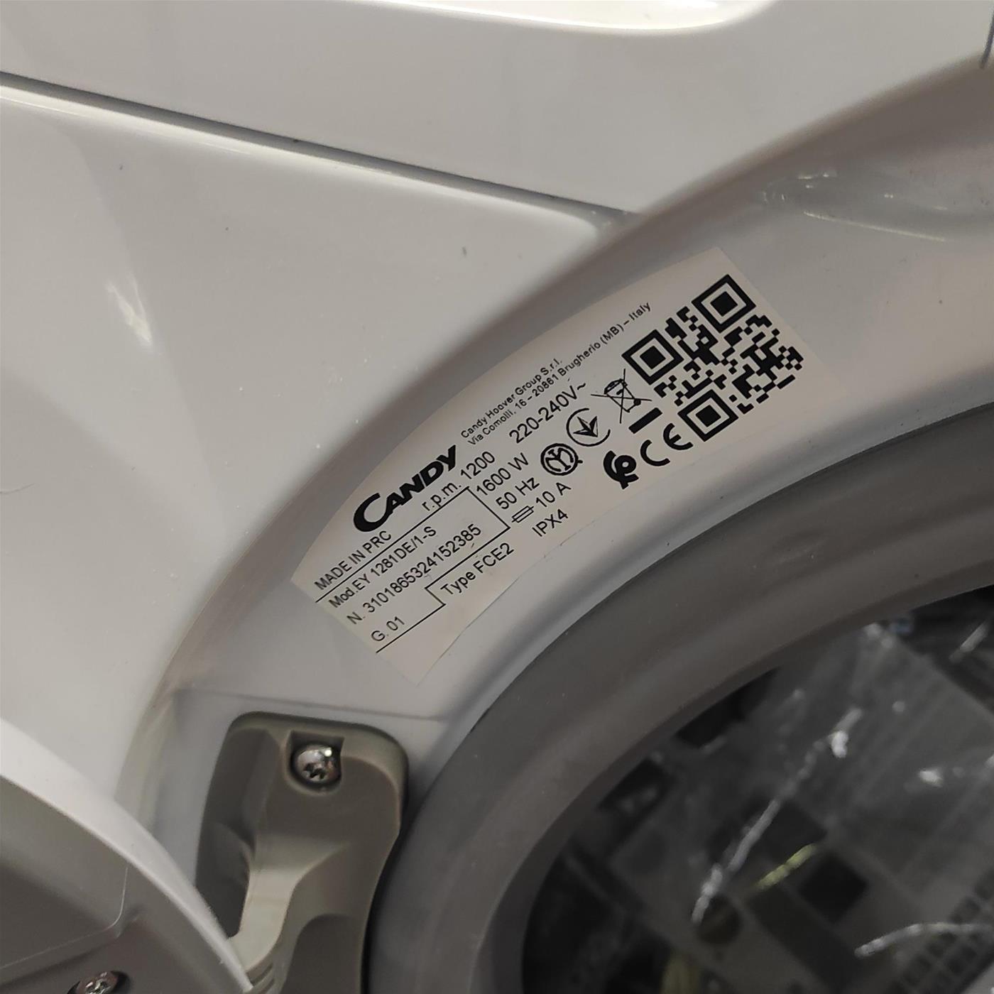 Lavatrice Candy Easy EY 1281DE/1-S 8 Kg