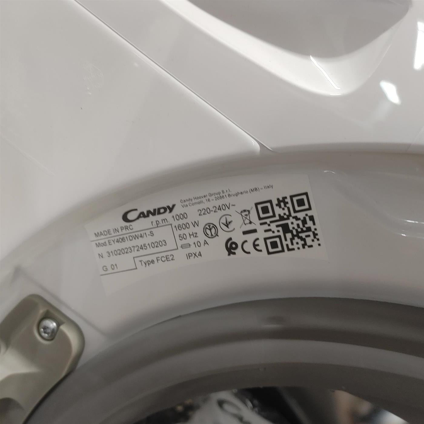 Lavatrice Candy EY4061DW4/1-S 6 Kg