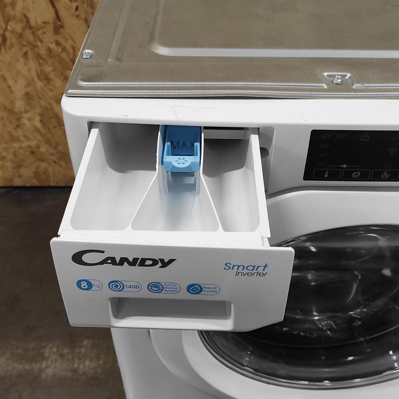 Lavatrice Candy Smart Inverter CBW 48TWME-S 8 Kg