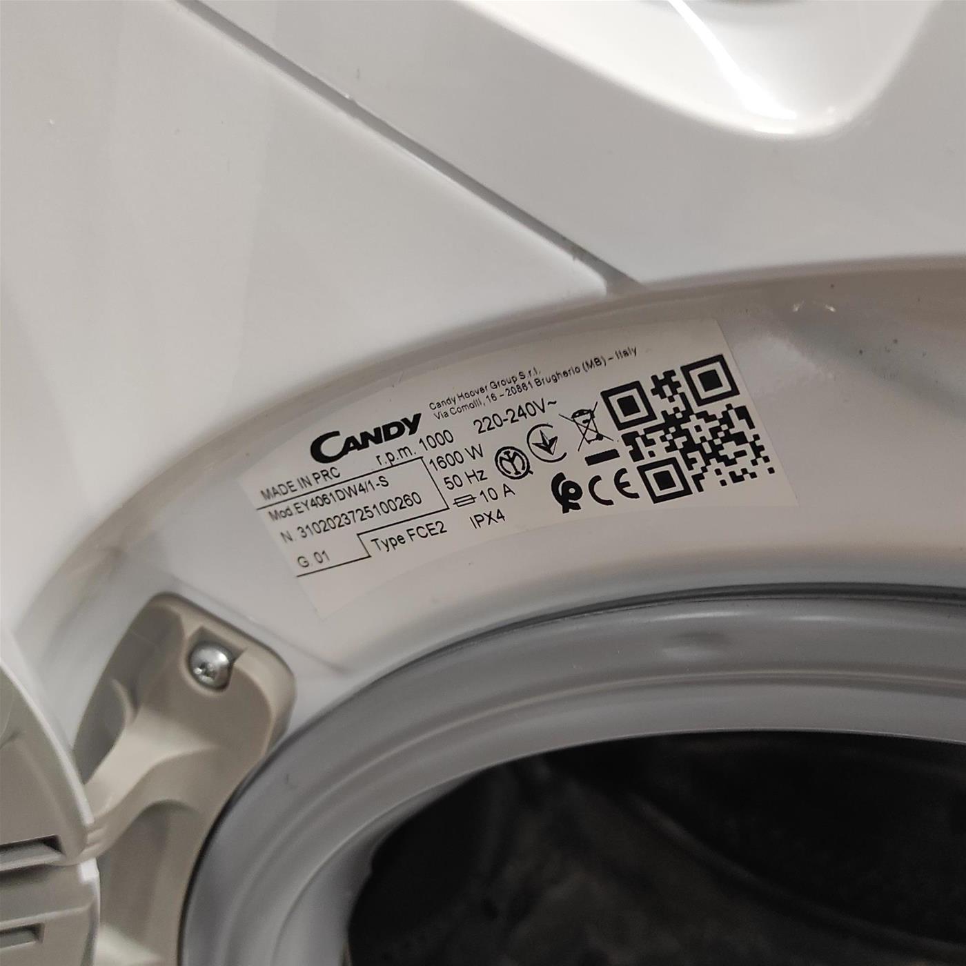 Lavatrice Candy EY4061DW4/1-S 6 Kg