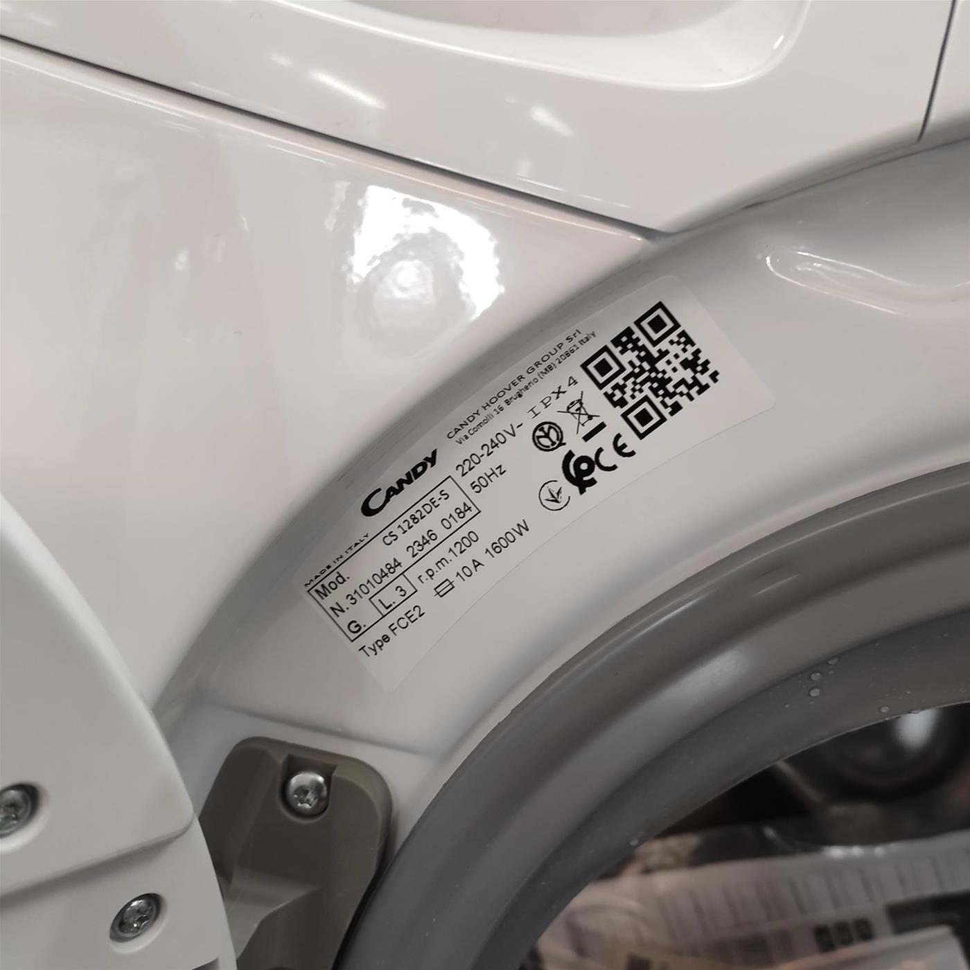 Lavatrice Candy Smart CS 1282DE-S 8 Kg