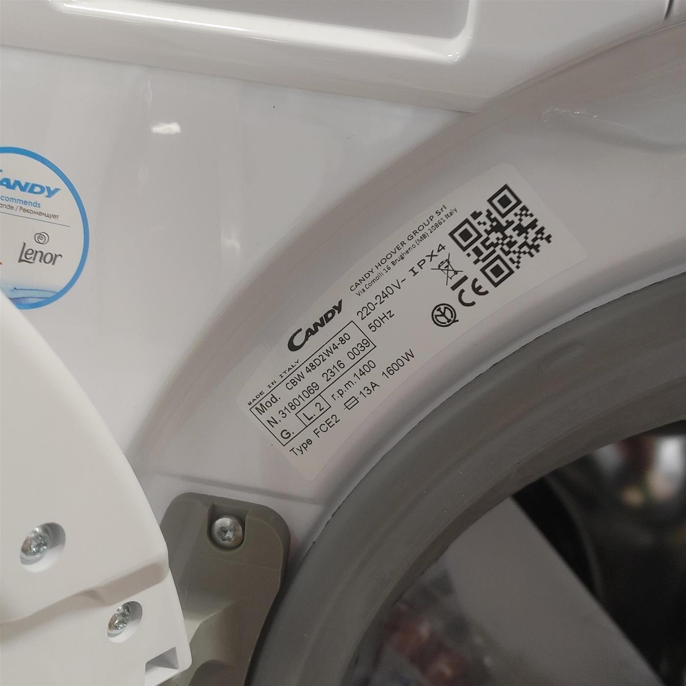 Lavatrice Candy Smart CBW 48D2W4-80 8 Kg