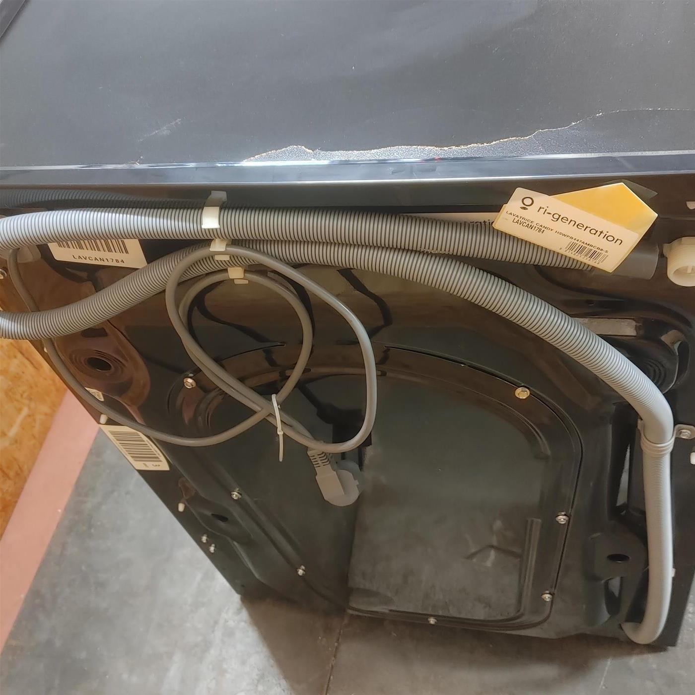 Lavatrice Slim Hoover H5WPB447 AMBCB8-S H-WASH 550 Classe A 7 Kg