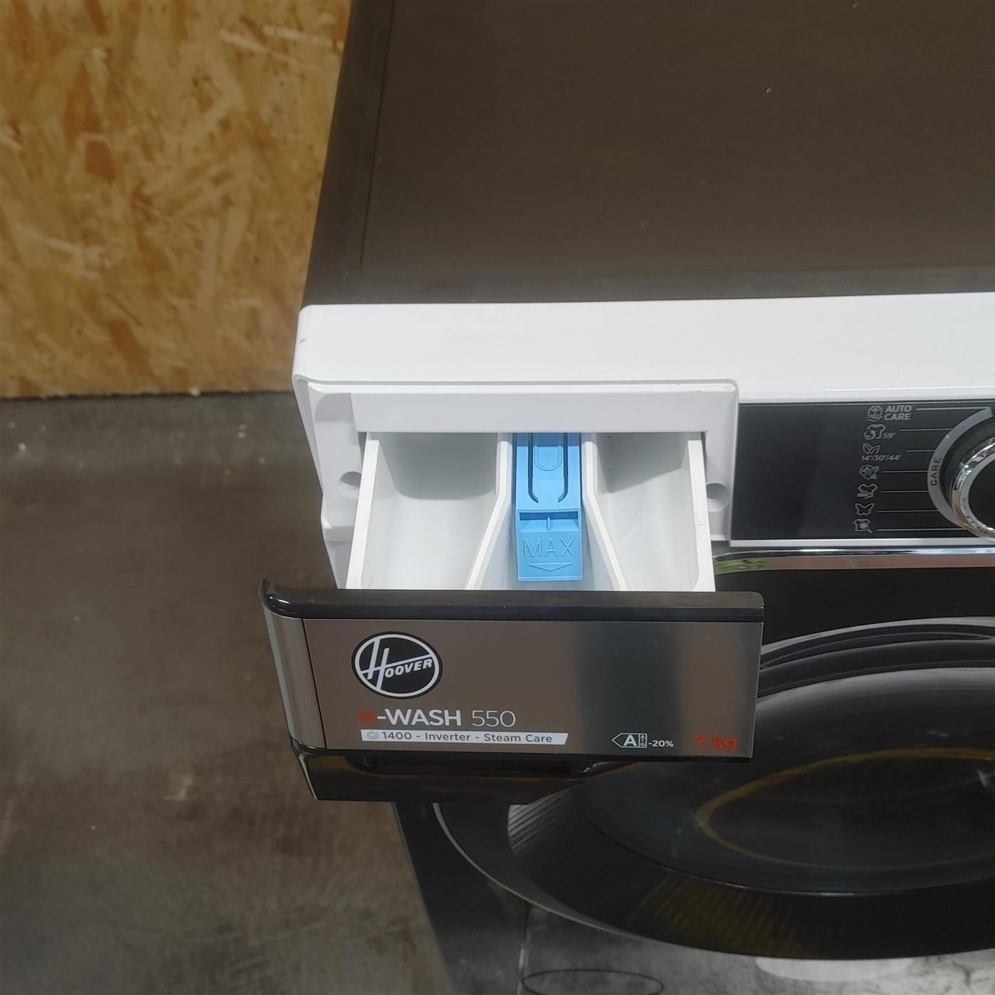 Lavatrice Slim Hoover H5WPB447 AMBCB8-S H-WASH 550 Classe A 7 Kg